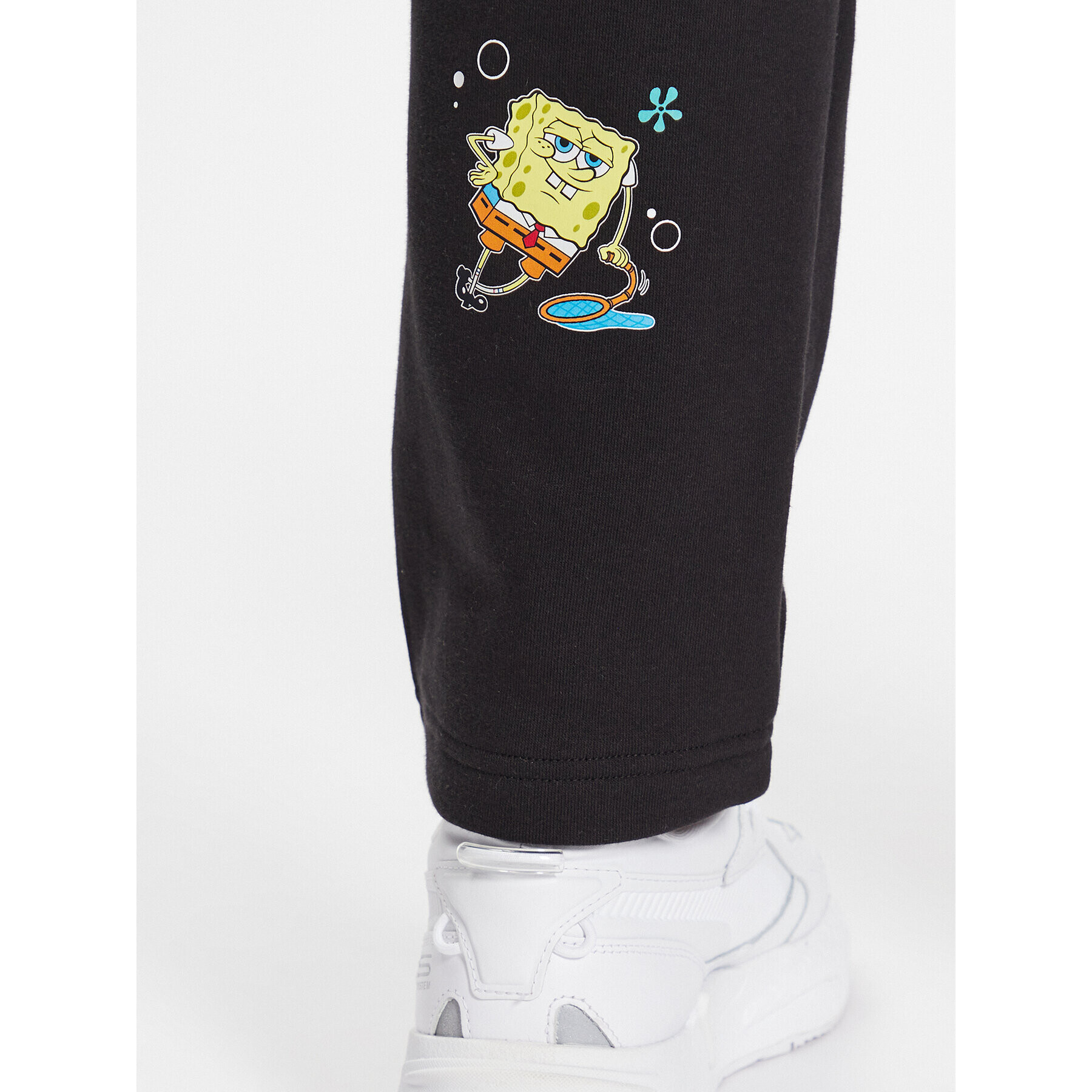 Puma Teplákové nohavice SPONGEBOB 538963 Čierna Regular Fit - Pepit.sk