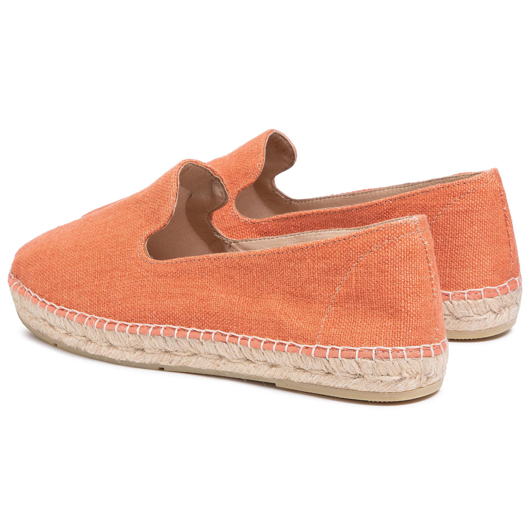 QUAZI Espadrilky QZ-63-04-000620 Oranžová - Pepit.sk