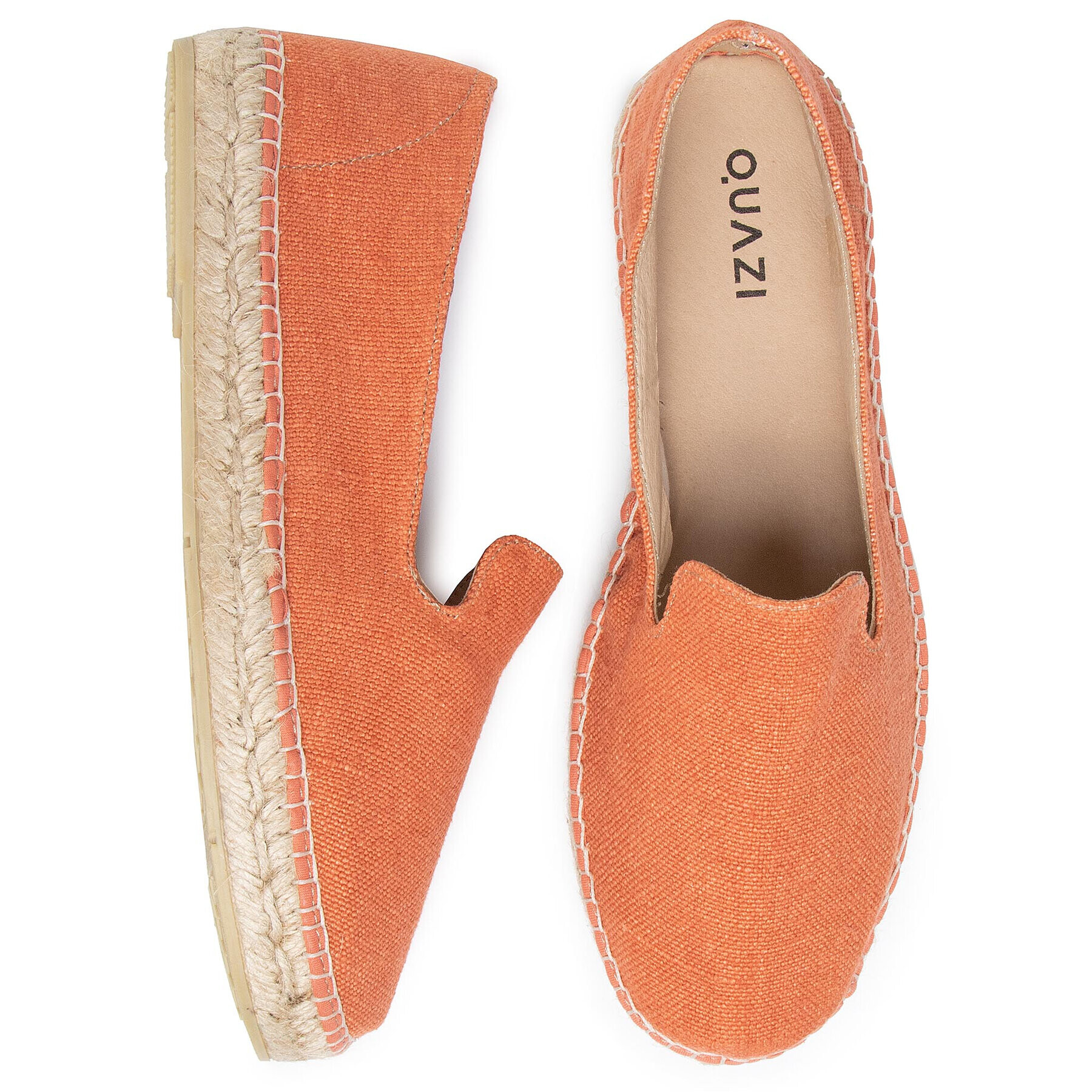 QUAZI Espadrilky QZ-63-04-000620 Oranžová - Pepit.sk