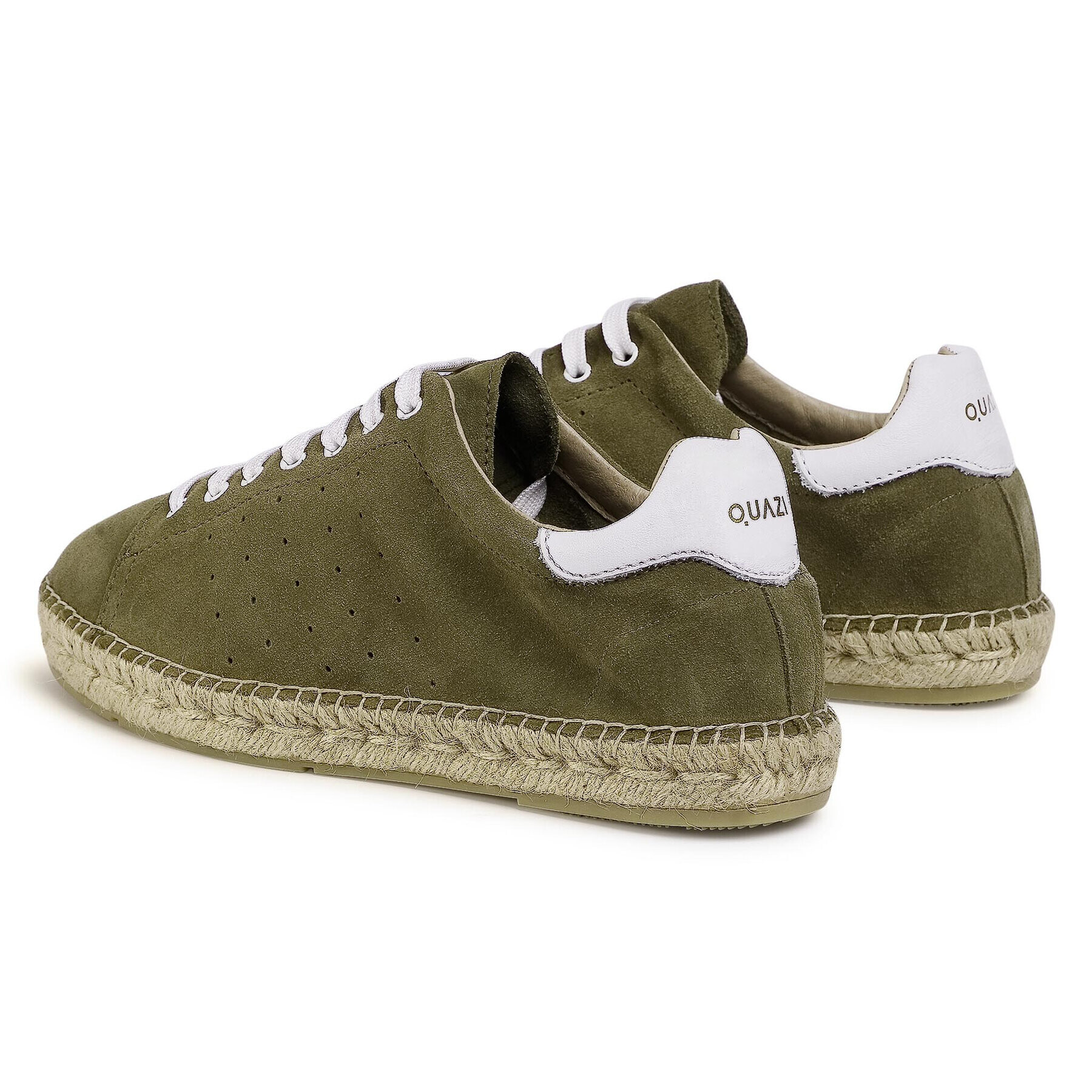 QUAZI Espadrilky QZ-63-04-000621 Zelená - Pepit.sk