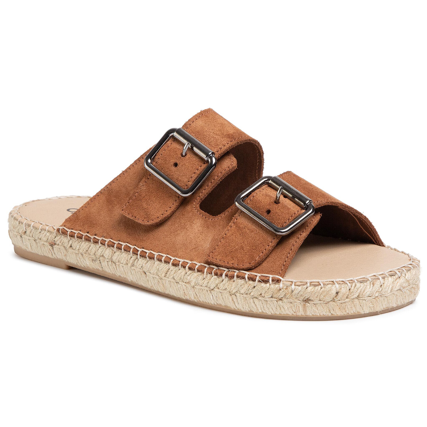 QUAZI Espadrilky QZ-63-04-000623 Hnedá - Pepit.sk