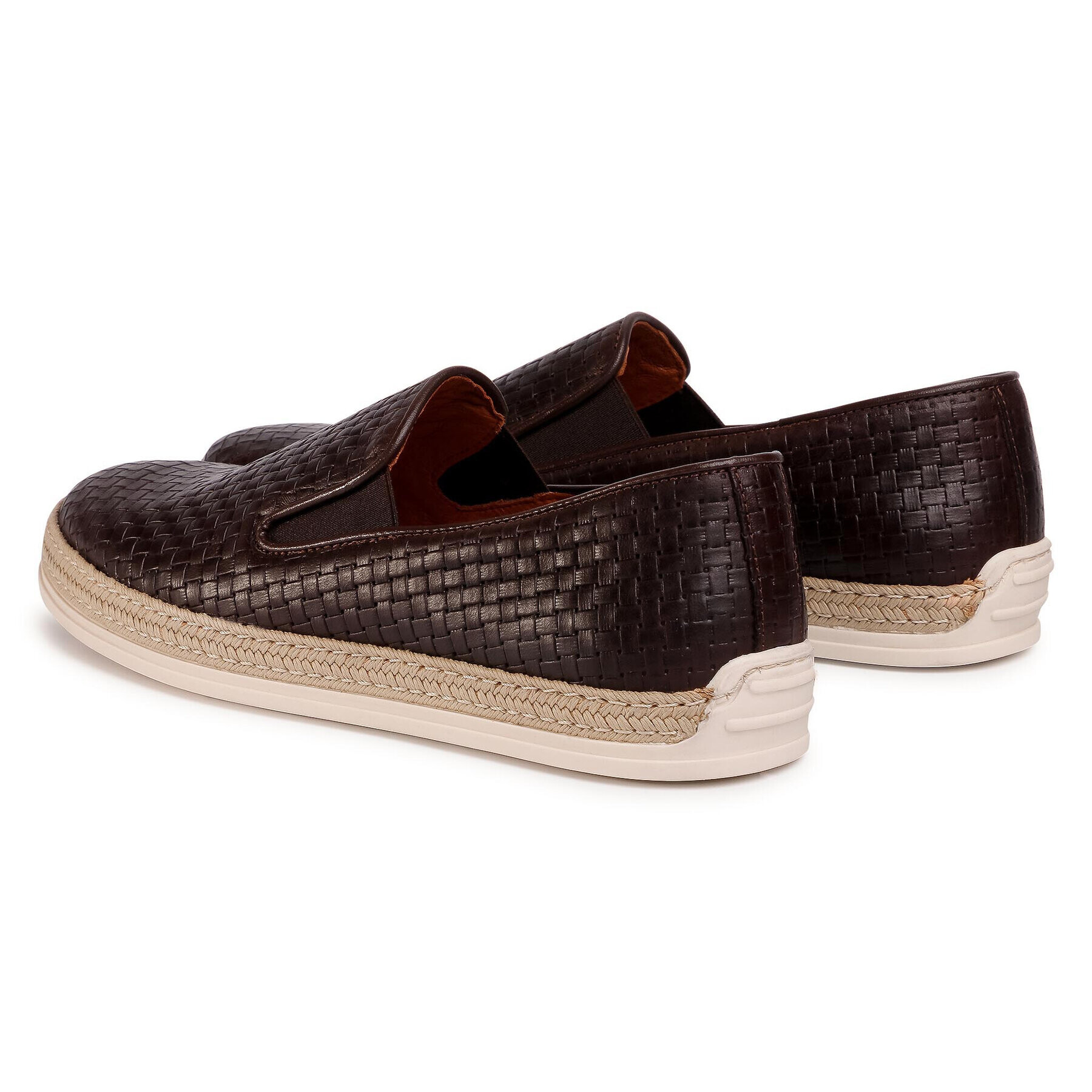 QUAZI Espadrilky QZ-64-04-000652 Hnedá - Pepit.sk