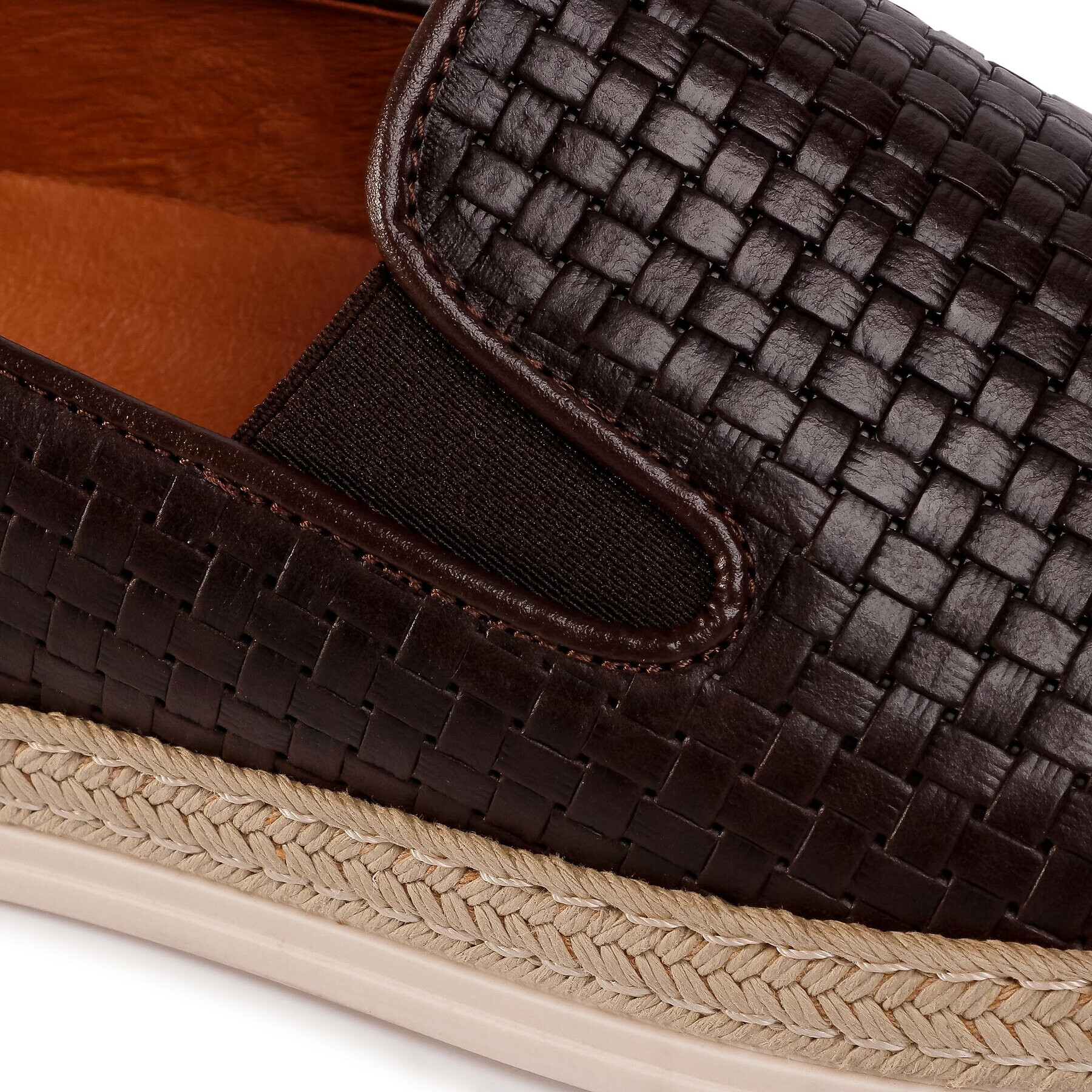 QUAZI Espadrilky QZ-64-04-000652 Hnedá - Pepit.sk