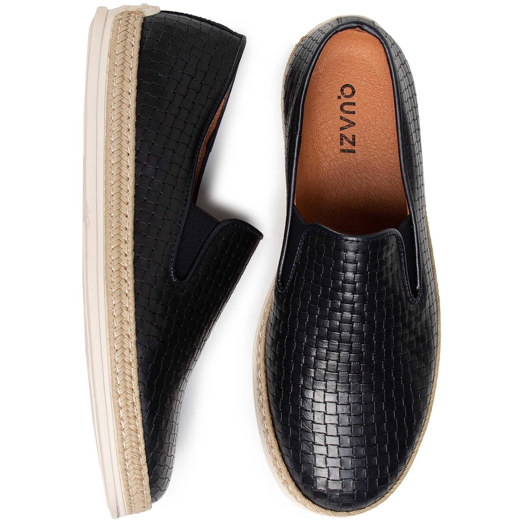 QUAZI Espadrilky QZ-64-04-000652 Tmavomodrá - Pepit.sk