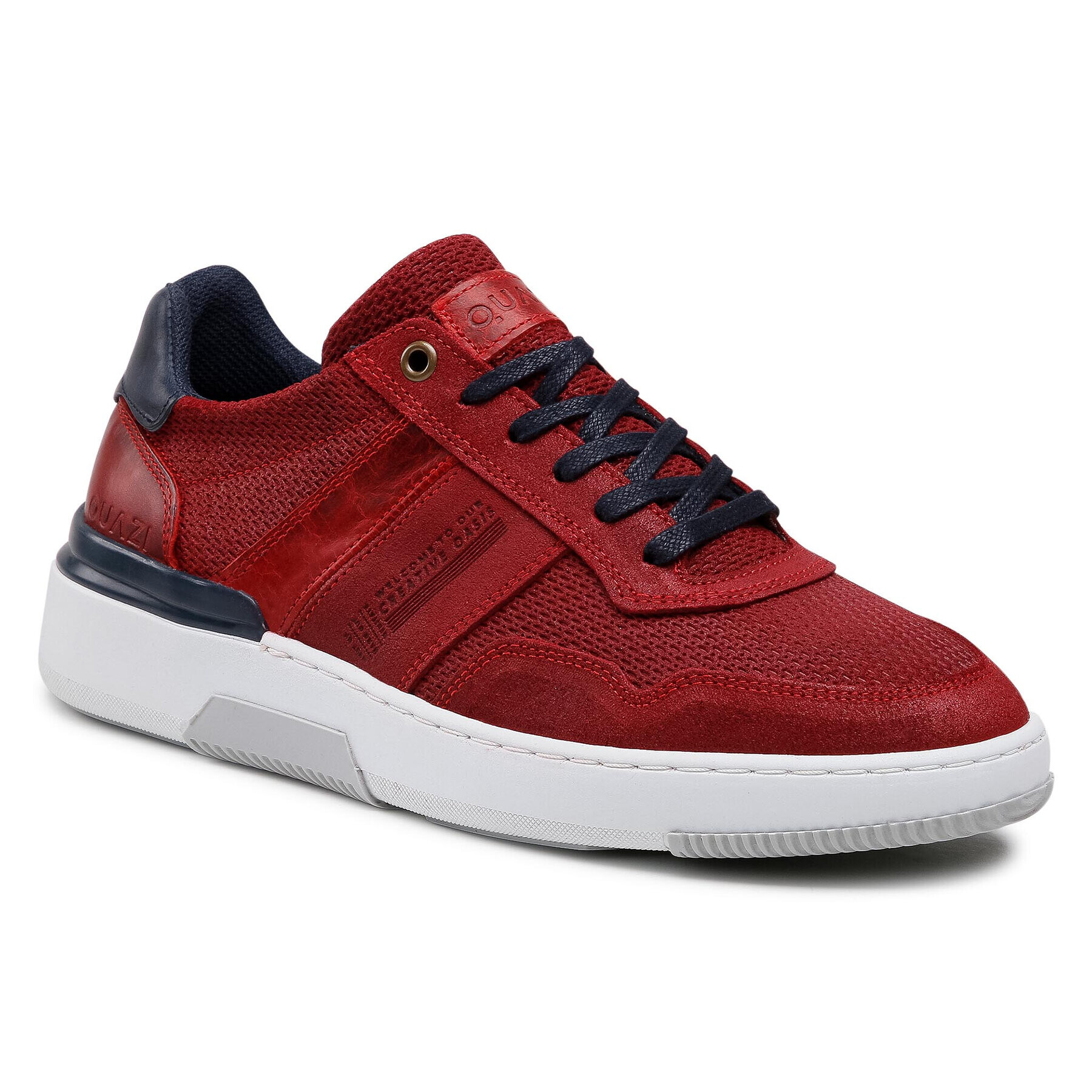 QUAZI Sneakersy QZ-06-06-001056 Bordová - Pepit.sk