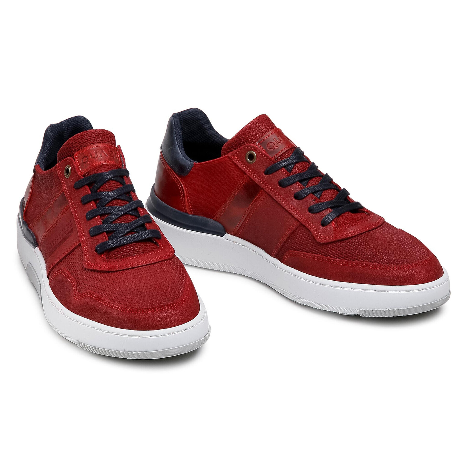 QUAZI Sneakersy QZ-06-06-001056 Bordová - Pepit.sk