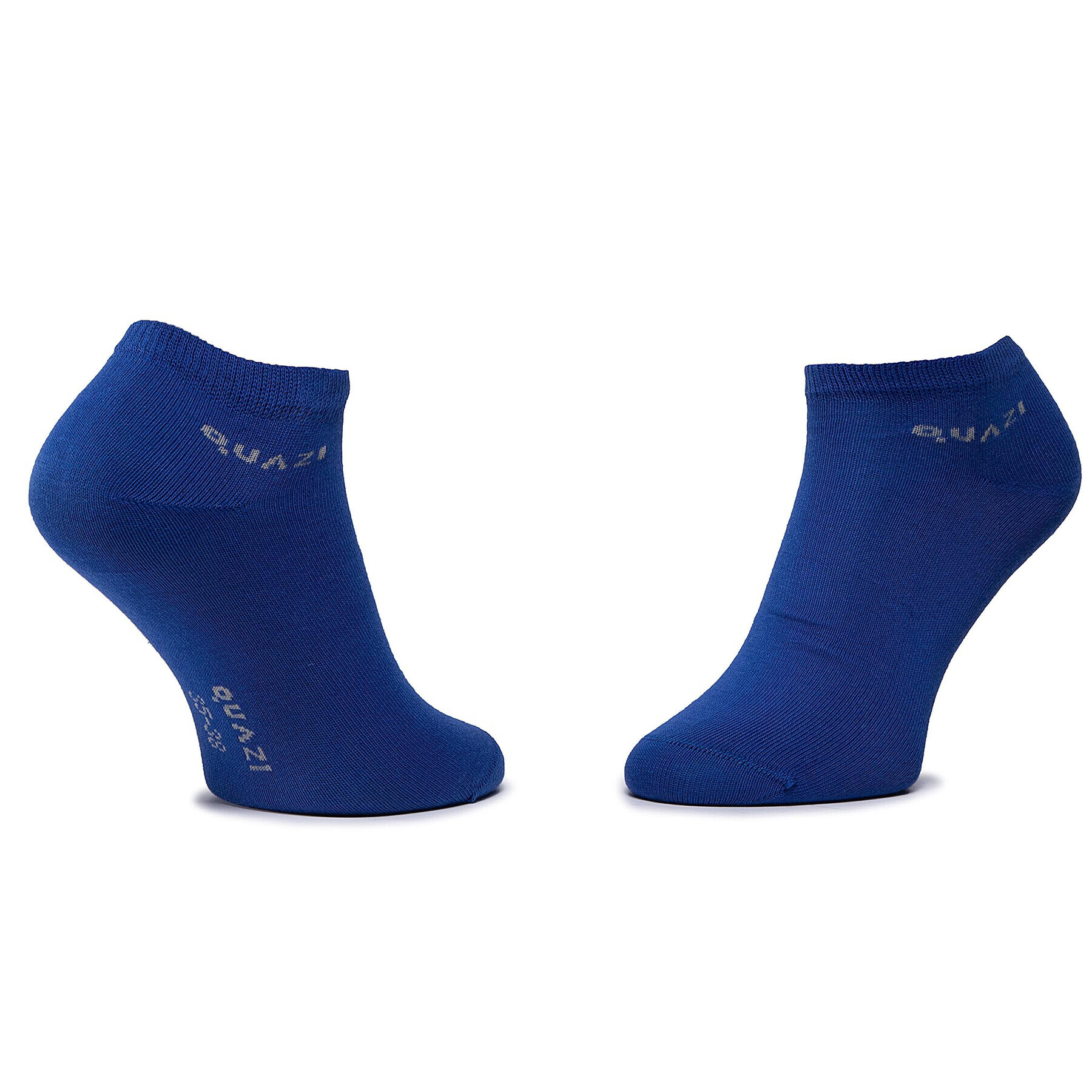 QUAZI Súprava 4 párov členkových dámskych ponožiek QZ-SOCKS-65-04-WOMAN-007 Čierna - Pepit.sk