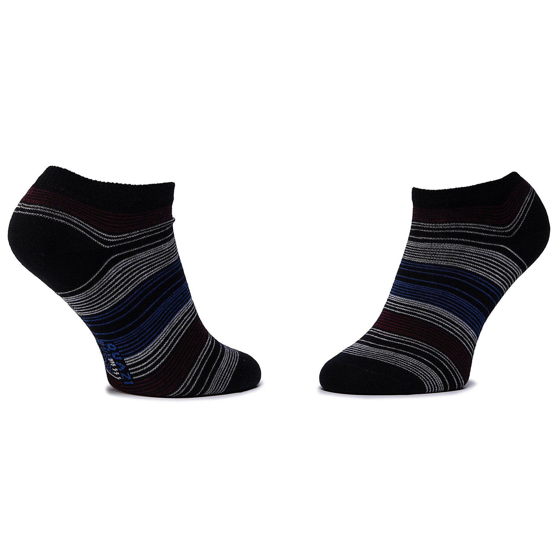 QUAZI Súprava 4 párov členkových dámskych ponožiek QZ-SOCKS-65-04-WOMAN-007 Čierna - Pepit.sk