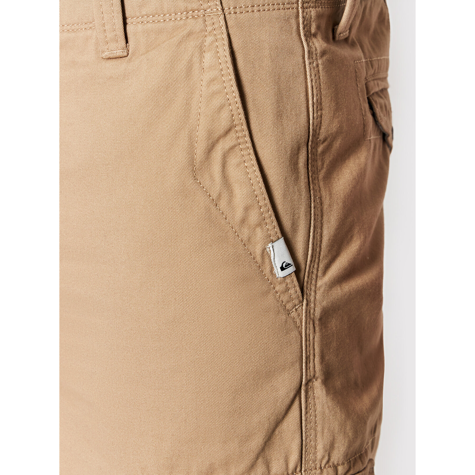 Quiksilver Bavlnené šortky Crucial Battle EQYWS03456 Béžová Tapered Fit - Pepit.sk