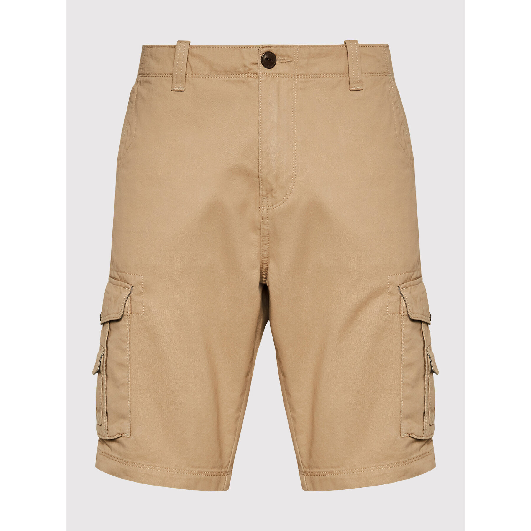 Quiksilver Bavlnené šortky Crucial Battle EQYWS03456 Béžová Tapered Fit - Pepit.sk