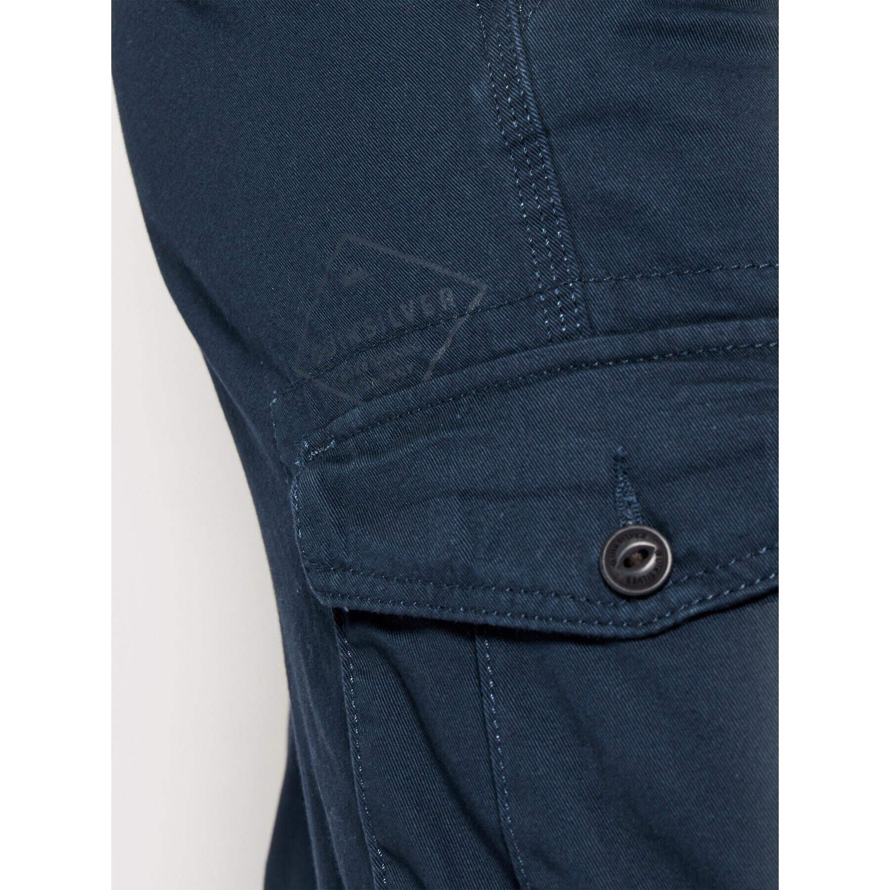 Quiksilver Bavlnené šortky Crucial Battle EQYWS03456 Tmavomodrá Tapered Fit - Pepit.sk