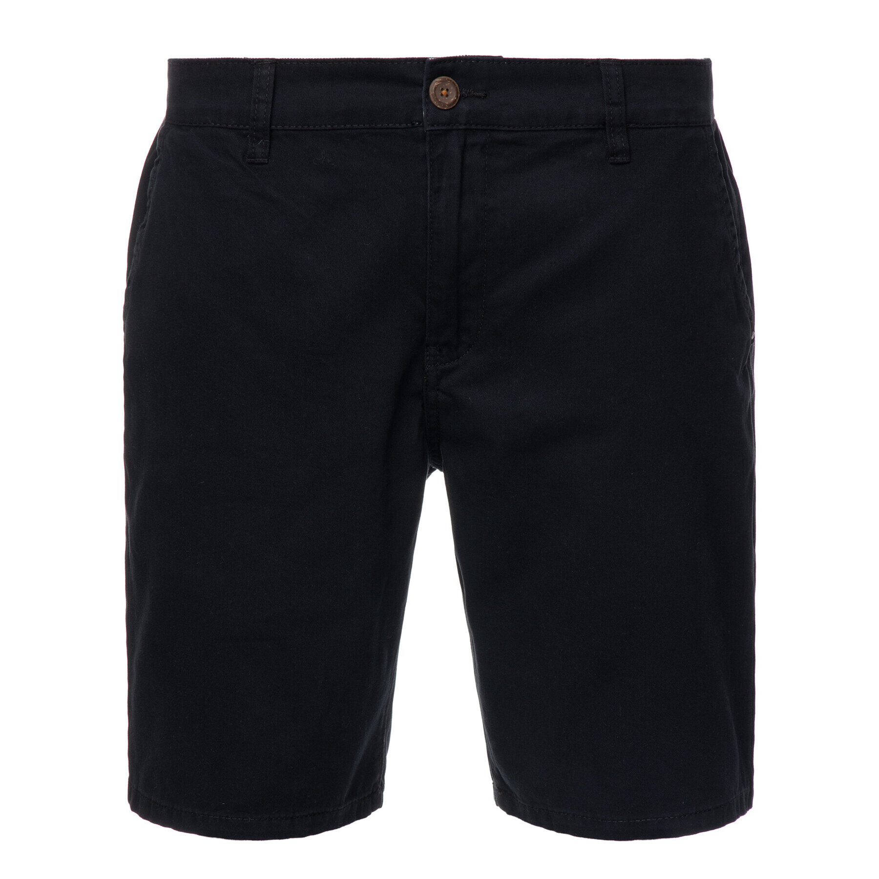 Quiksilver Bavlnené šortky EQYWS03468 Čierna Straight Fit - Pepit.sk