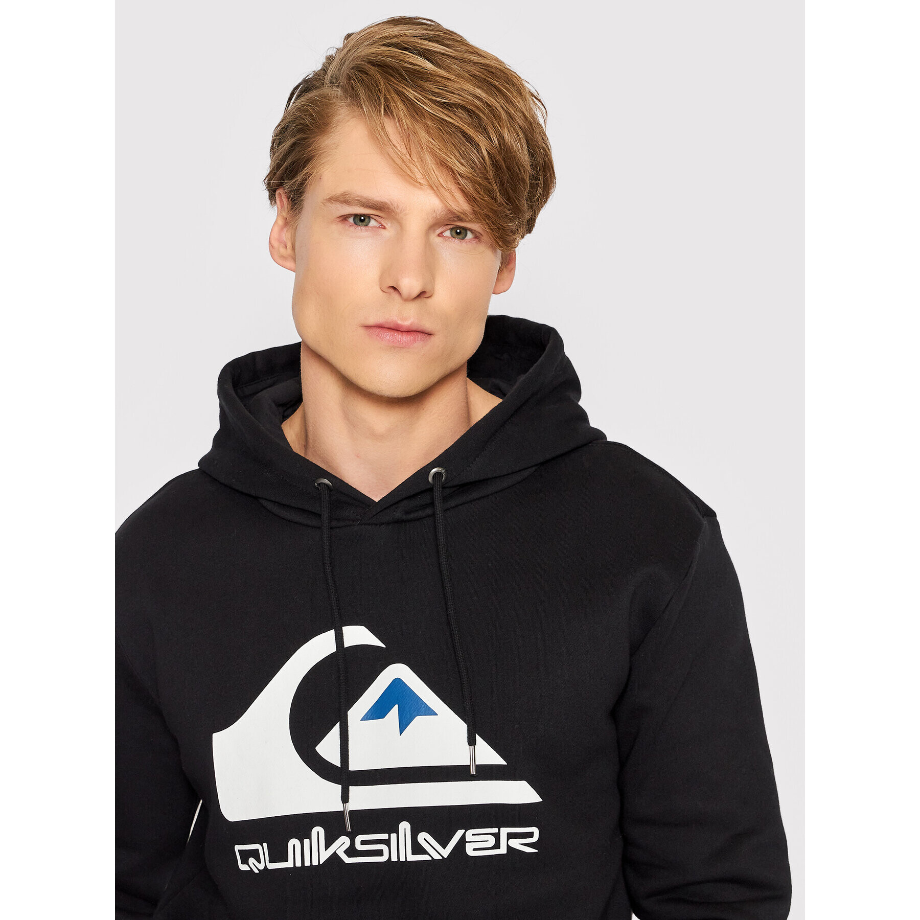 Quiksilver Mikina Big Logo EQYFT04450 Čierna Regular Fit - Pepit.sk