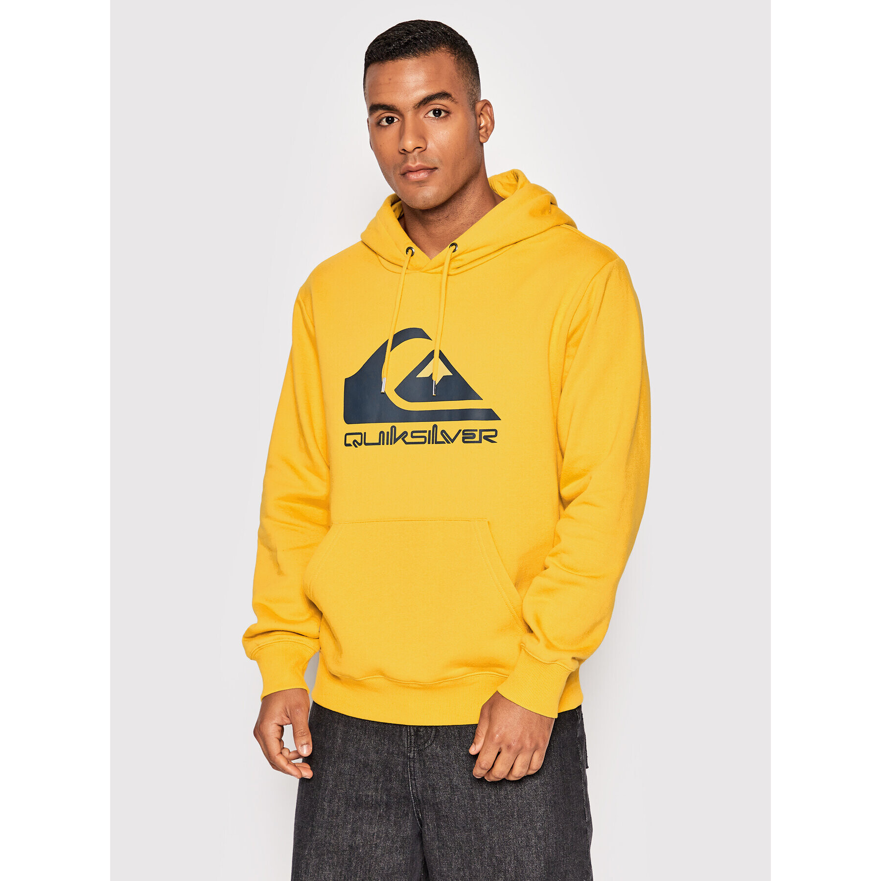 Quiksilver Mikina Big Logo EQYFT04450 Žltá Regular Fit - Pepit.sk