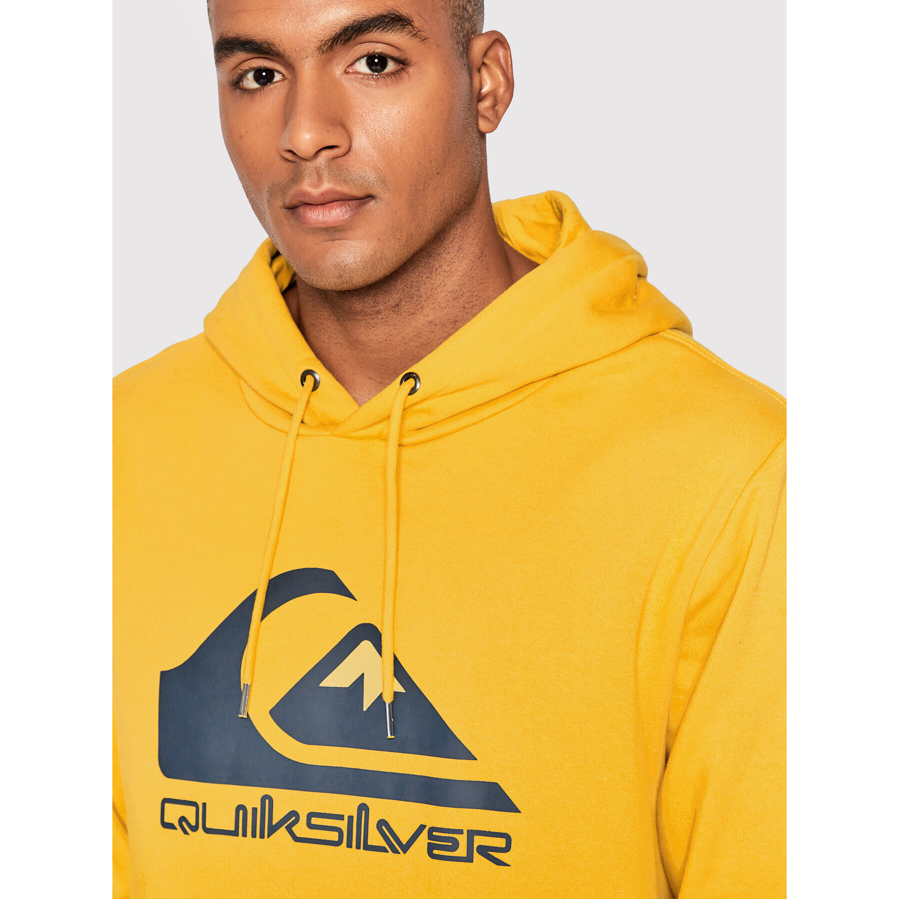 Quiksilver Mikina Big Logo EQYFT04450 Žltá Regular Fit - Pepit.sk