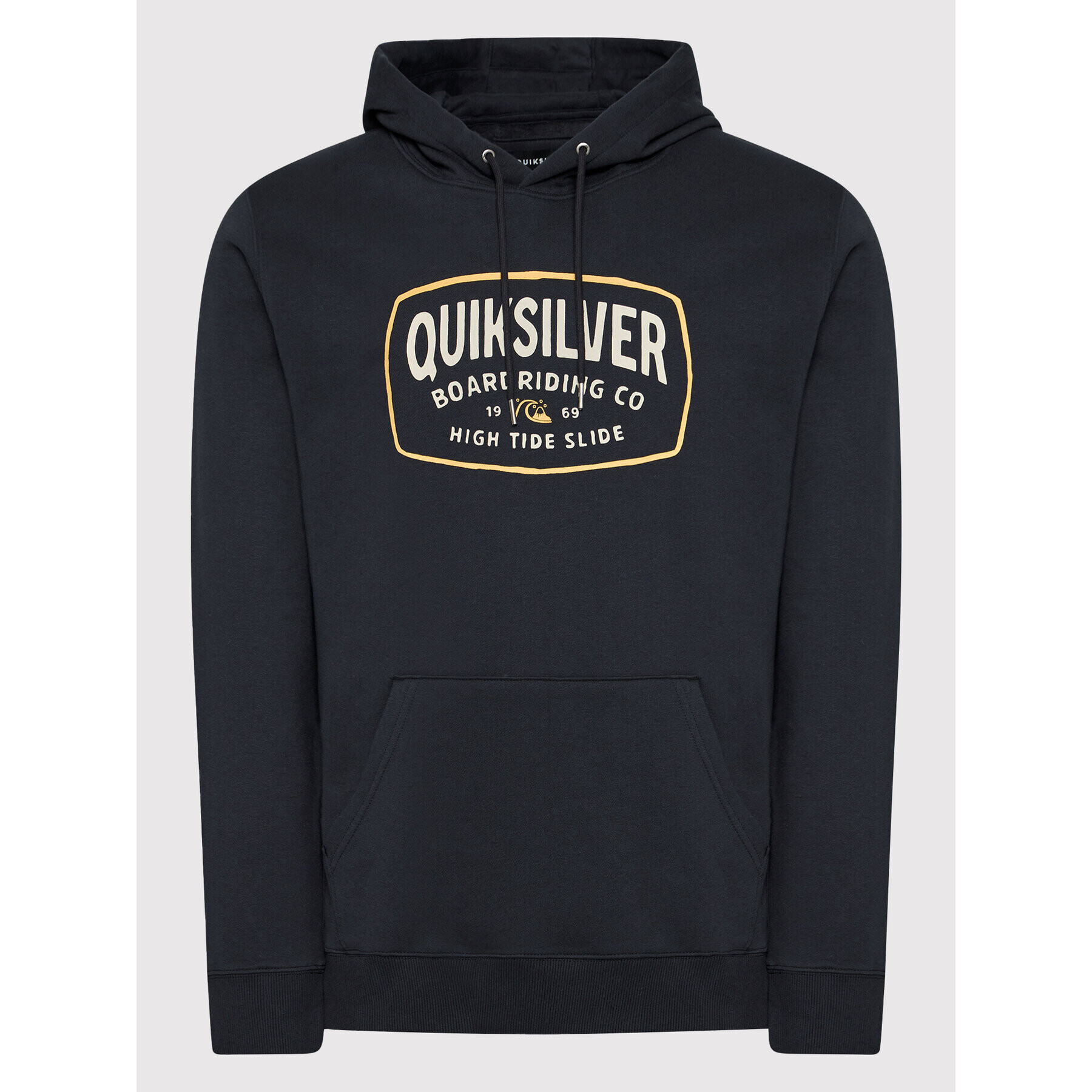 Quiksilver Mikina High Cloud EQYFT04456 Čierna Classic Fit - Pepit.sk