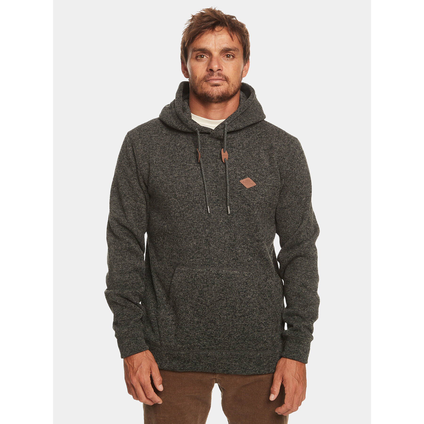 Quiksilver Mikina Keller Otlr EQYFT04837 Sivá Regular Fit - Pepit.sk