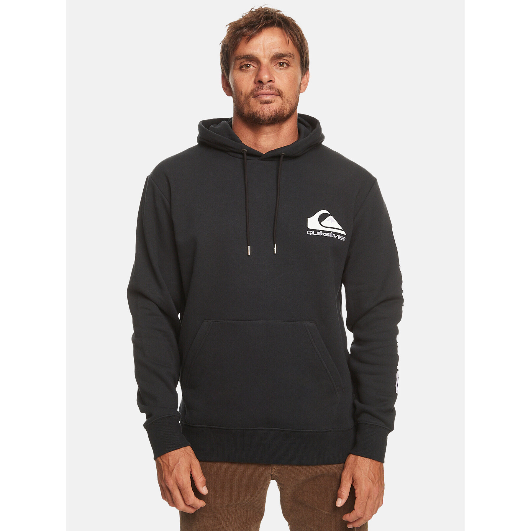 Quiksilver Mikina Omni Logo Otlr EQYFT04834 Čierna Regular Fit - Pepit.sk