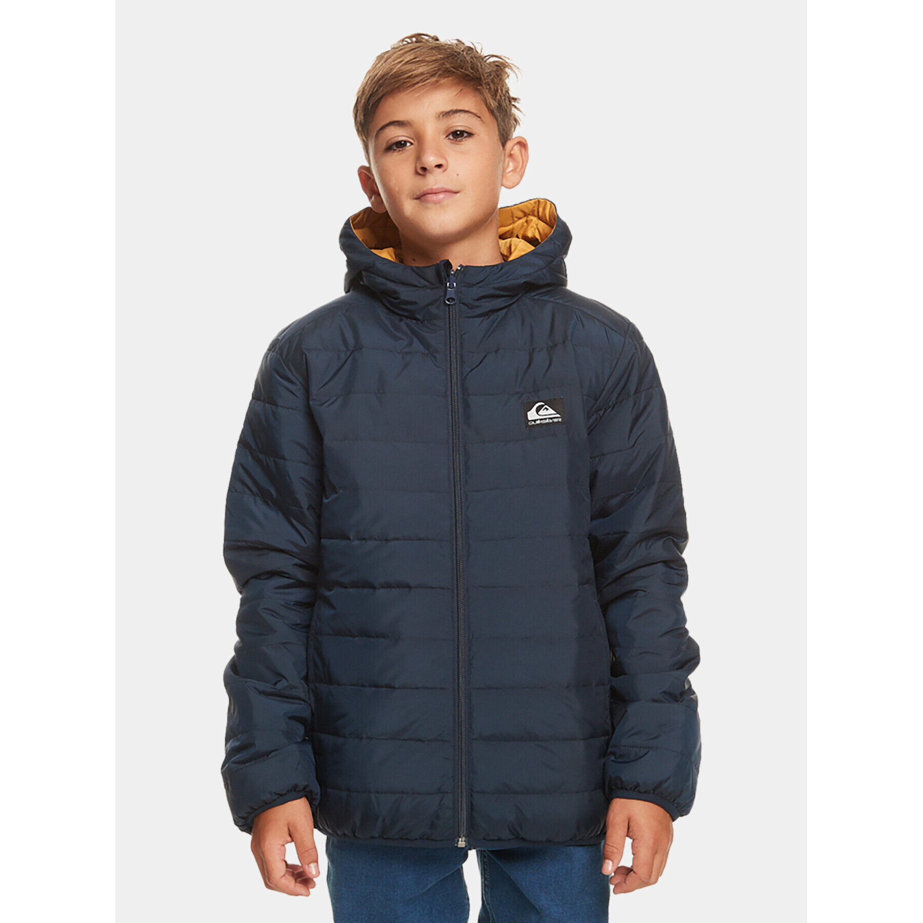 Quiksilver Prechodná bunda Scalyreversible Jckt EQBJK03276 Tmavomodrá Regular Fit - Pepit.sk