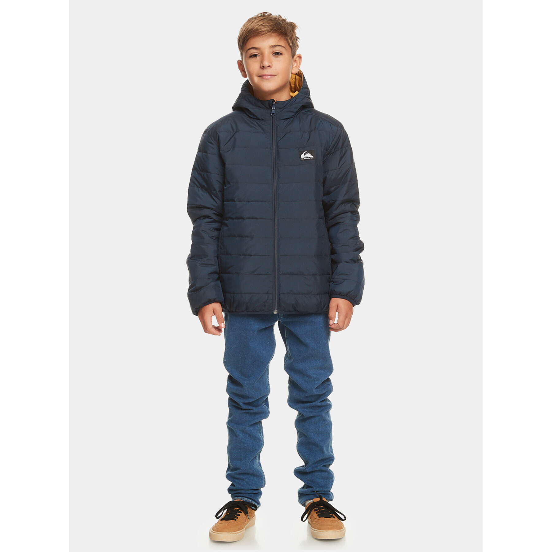 Quiksilver Prechodná bunda Scalyreversible Jckt EQBJK03276 Tmavomodrá Regular Fit - Pepit.sk