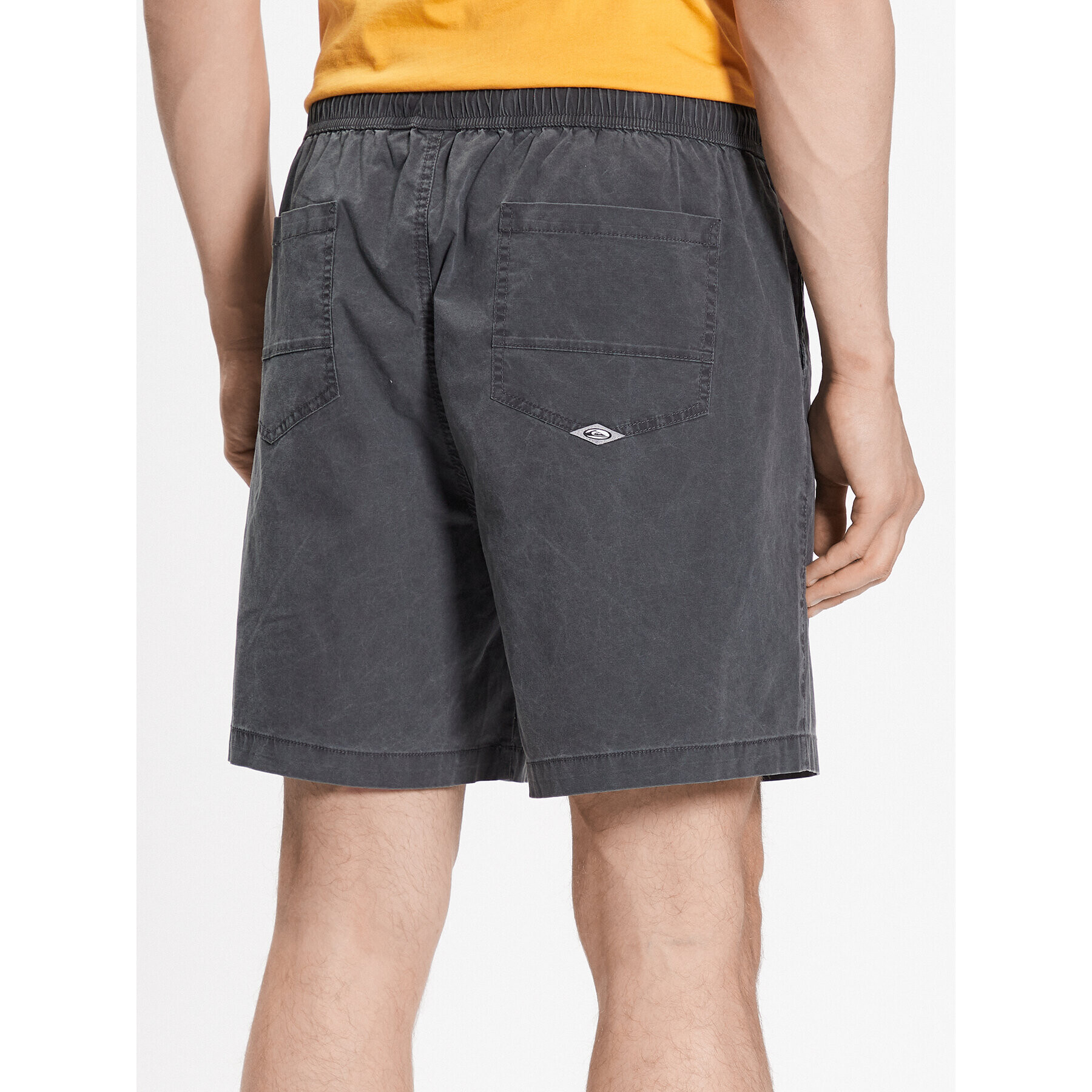 Quiksilver Športové kraťasy Saturn Taxer EQYWS03841 Čierna Regular Fit - Pepit.sk