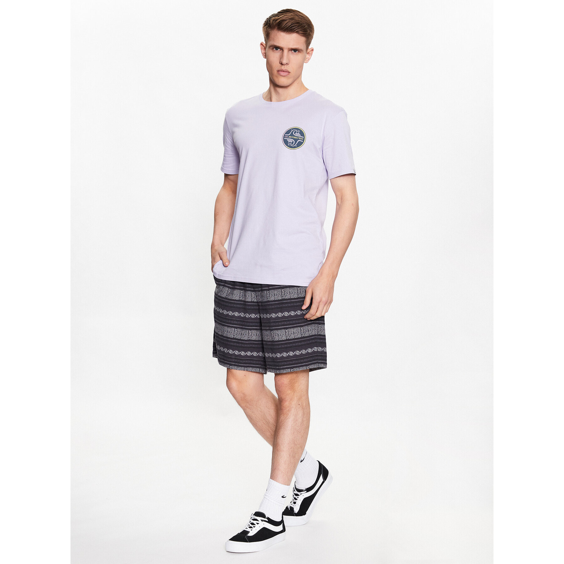 Quiksilver Športové kraťasy Taxeryd EQYWS03769 Sivá Regular Fit - Pepit.sk