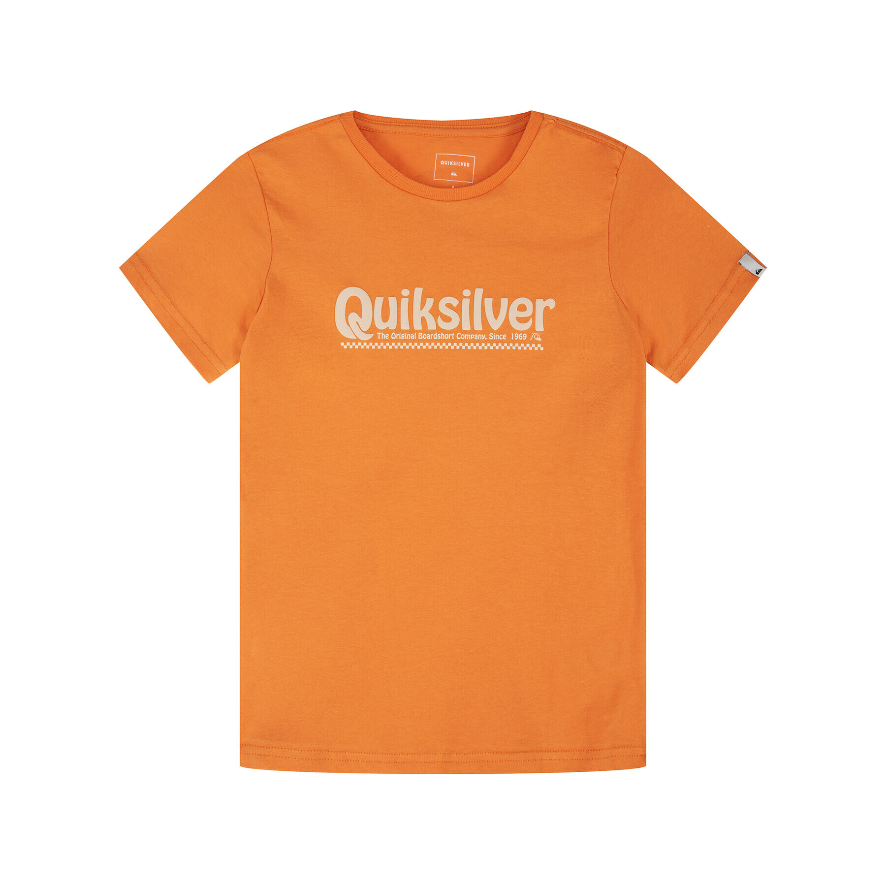 Quiksilver Tričko New Slang EQBZT04143 Oranžová Regular Fit - Pepit.sk