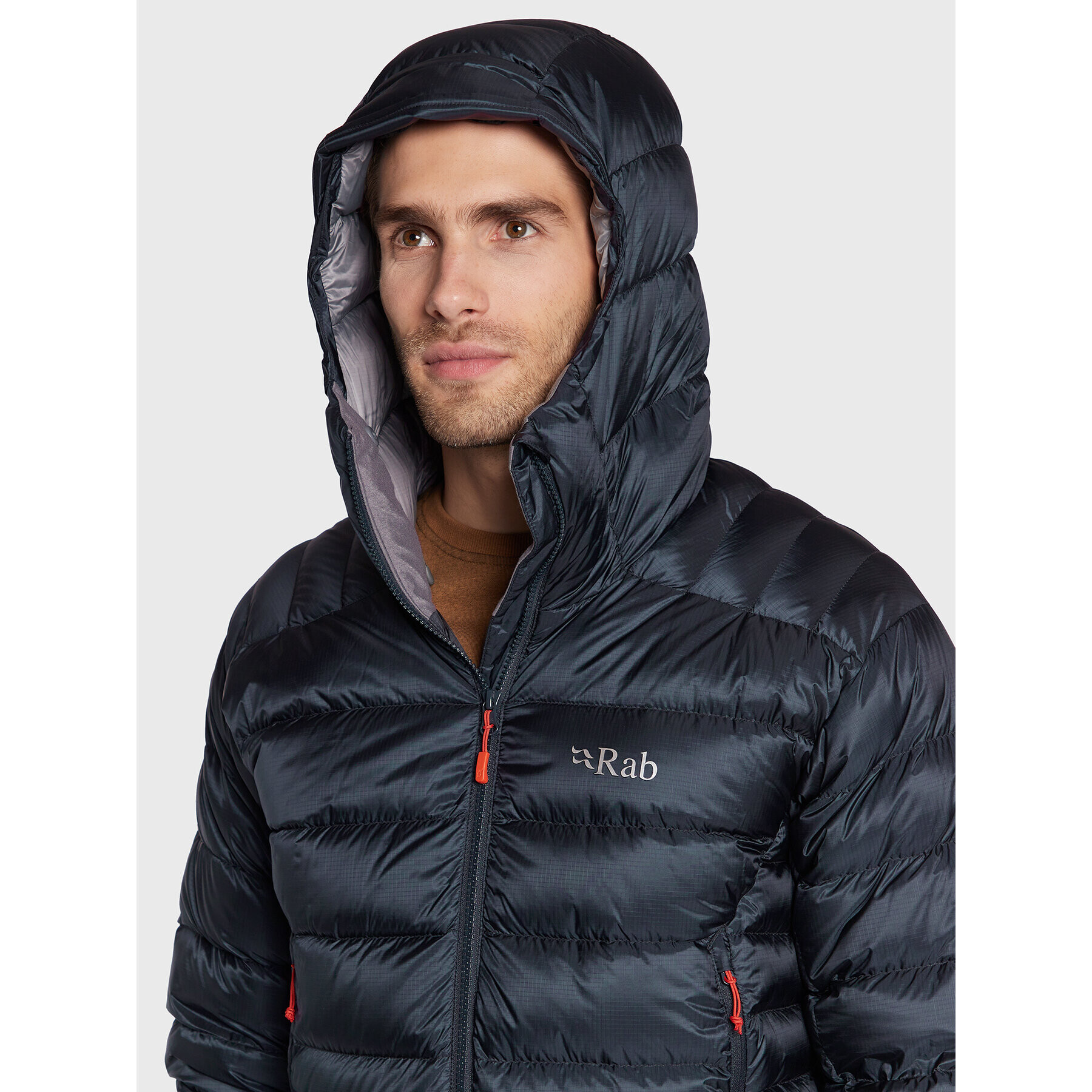 Rab Vatovaná bunda Electron Pro QDN-85-BE-L Tmavomodrá Regular Fit - Pepit.sk