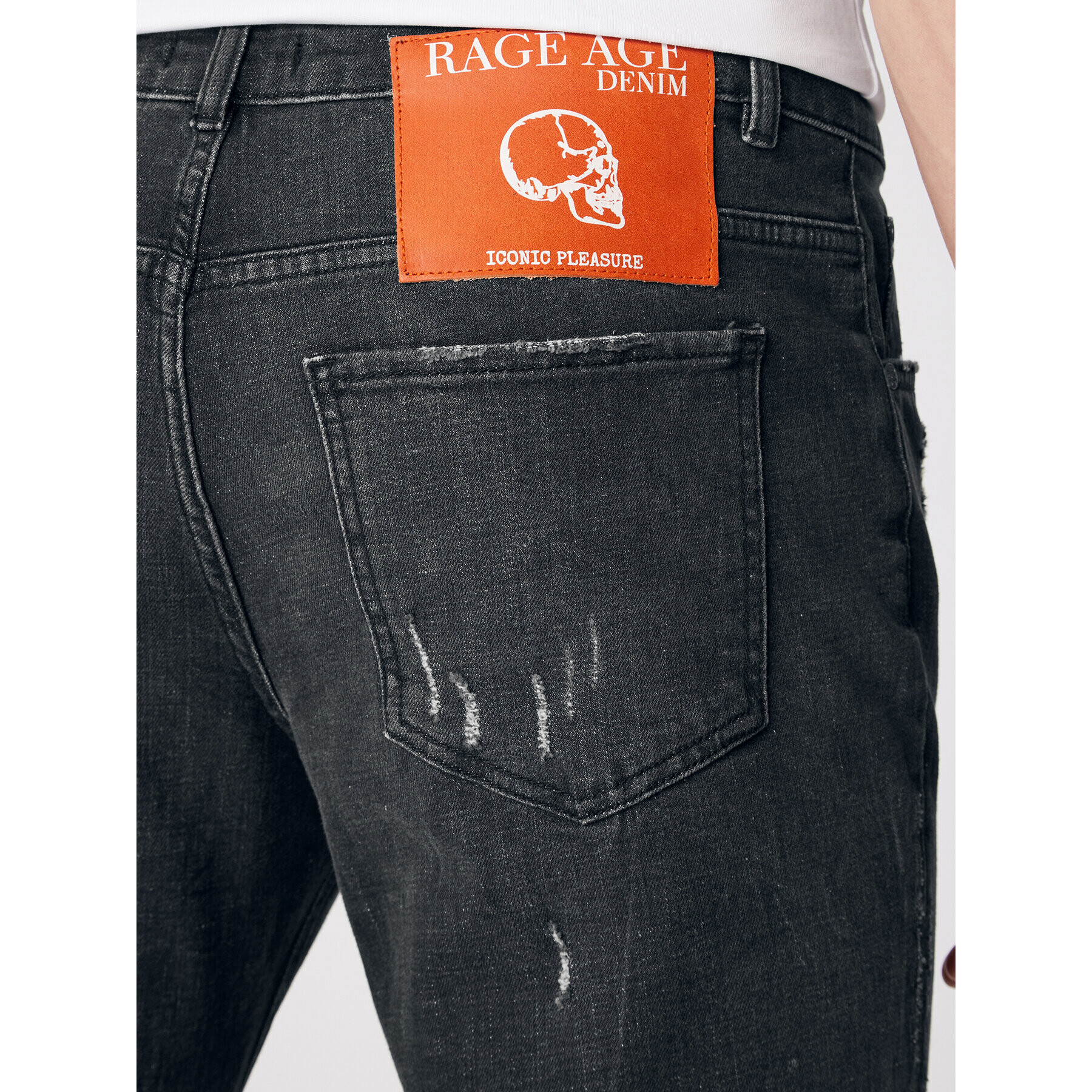 Rage Age Džínsy Hector3 Čierna Slim Fit - Pepit.sk