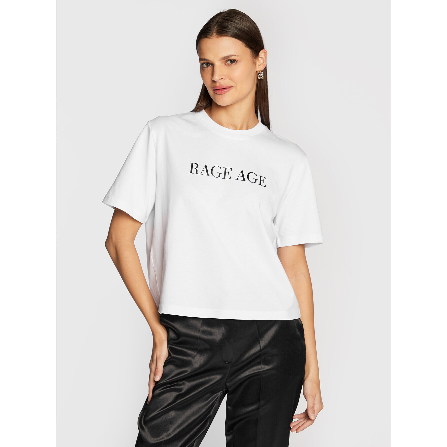 Rage Age Tričko Olivia Biela Relaxed Fit - Pepit.sk