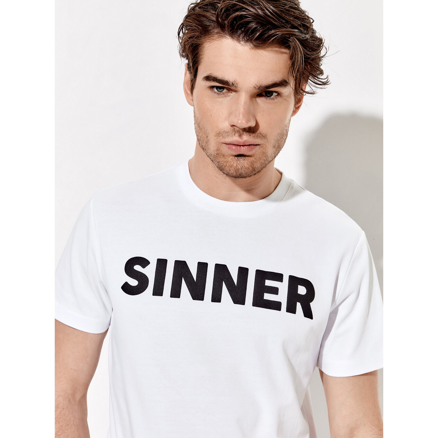 Rage Age Tričko Sinner Biela Regular Fit - Pepit.sk