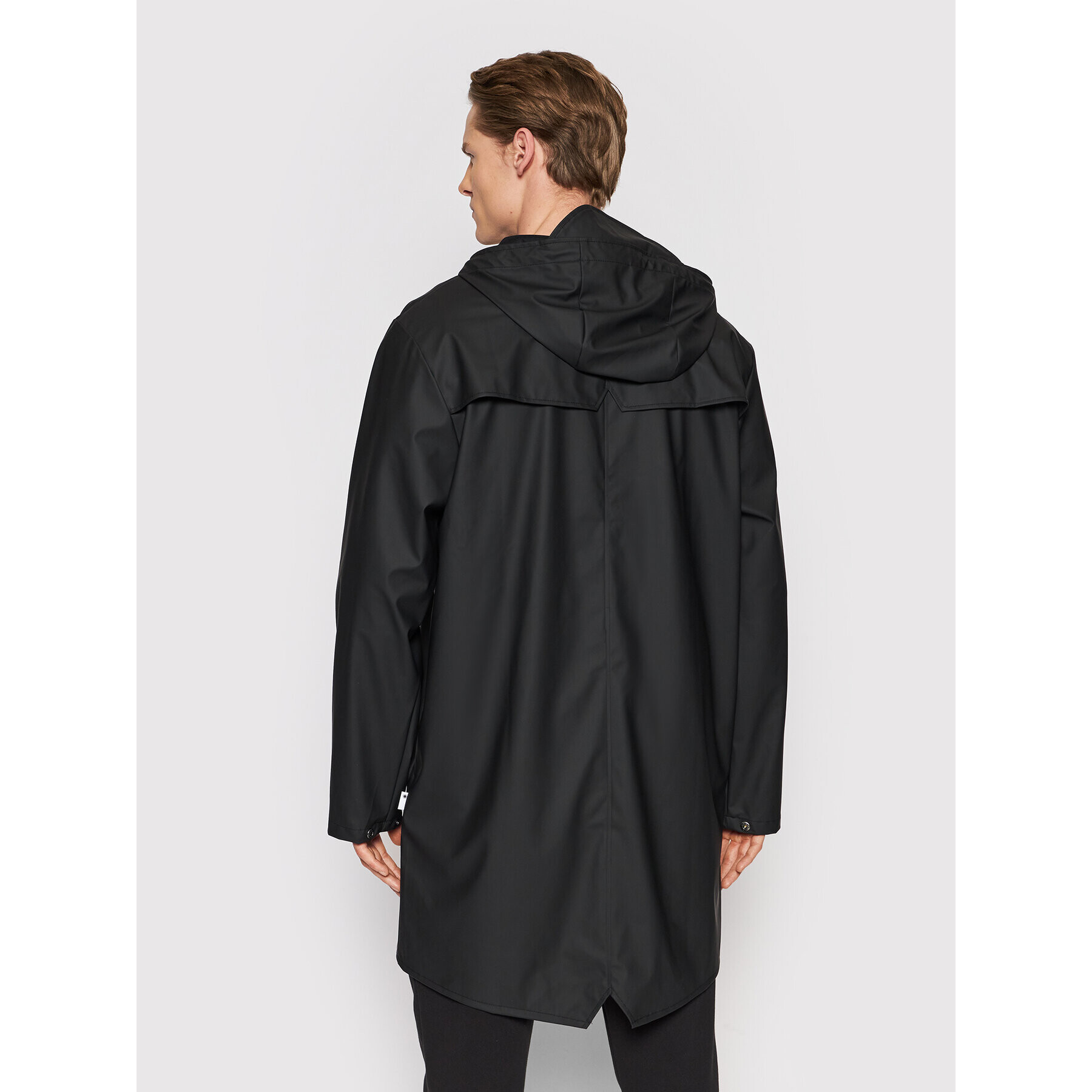 Rains Nepremokavá bunda Unisex 12020 Čierna Regular Fit - Pepit.sk