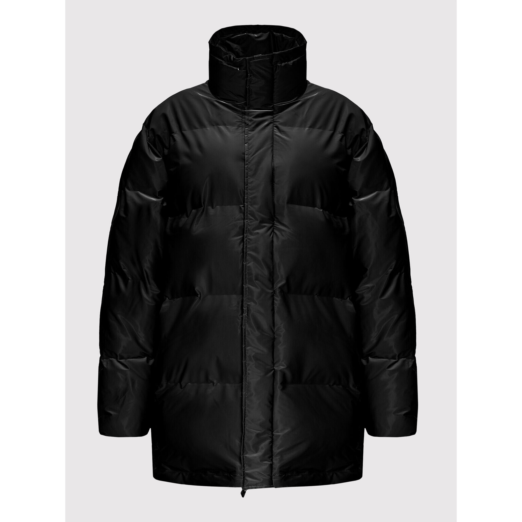 Rains Vatovaná bunda Unisex Puffer 1536 Čierna Regular Fit - Pepit.sk