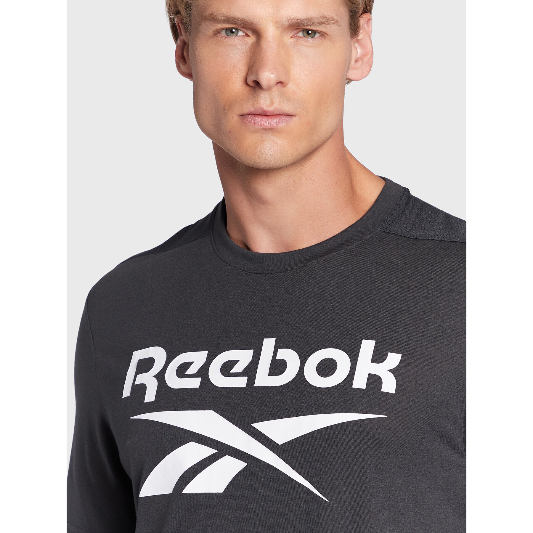 Reebok Funkčné tričko Workout Ready HI3925 Čierna Regular Fit - Pepit.sk