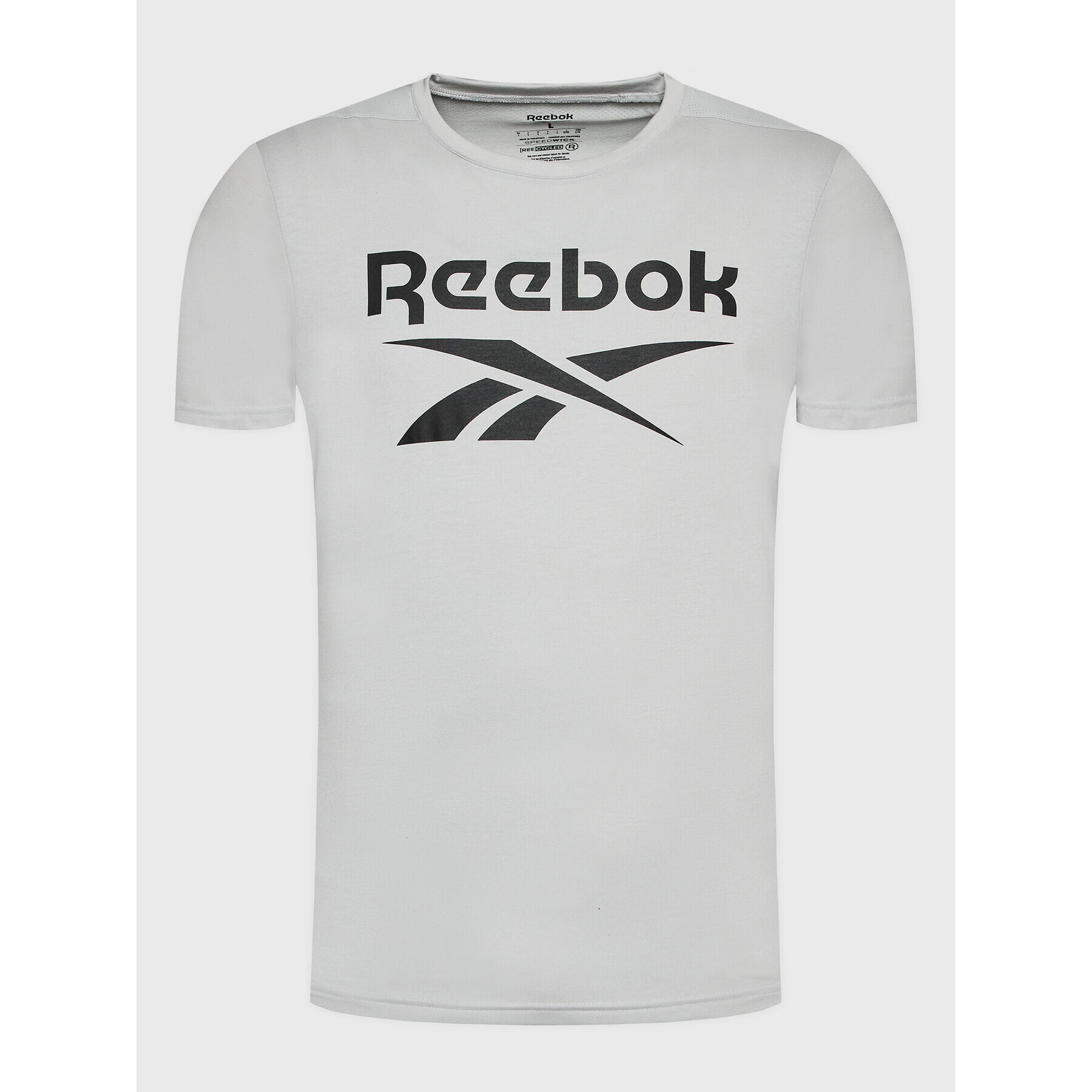 Reebok Funkčné tričko Workout Ready HL4289 Sivá Regular Fit - Pepit.sk