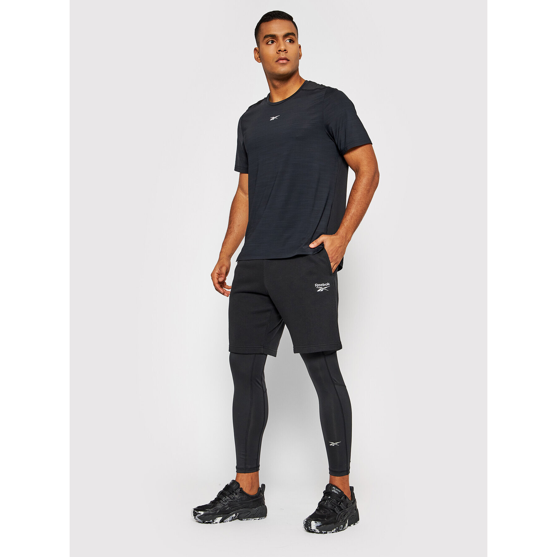 Reebok Legíny Speedwick GT5736 Čierna Slim Fit - Pepit.sk