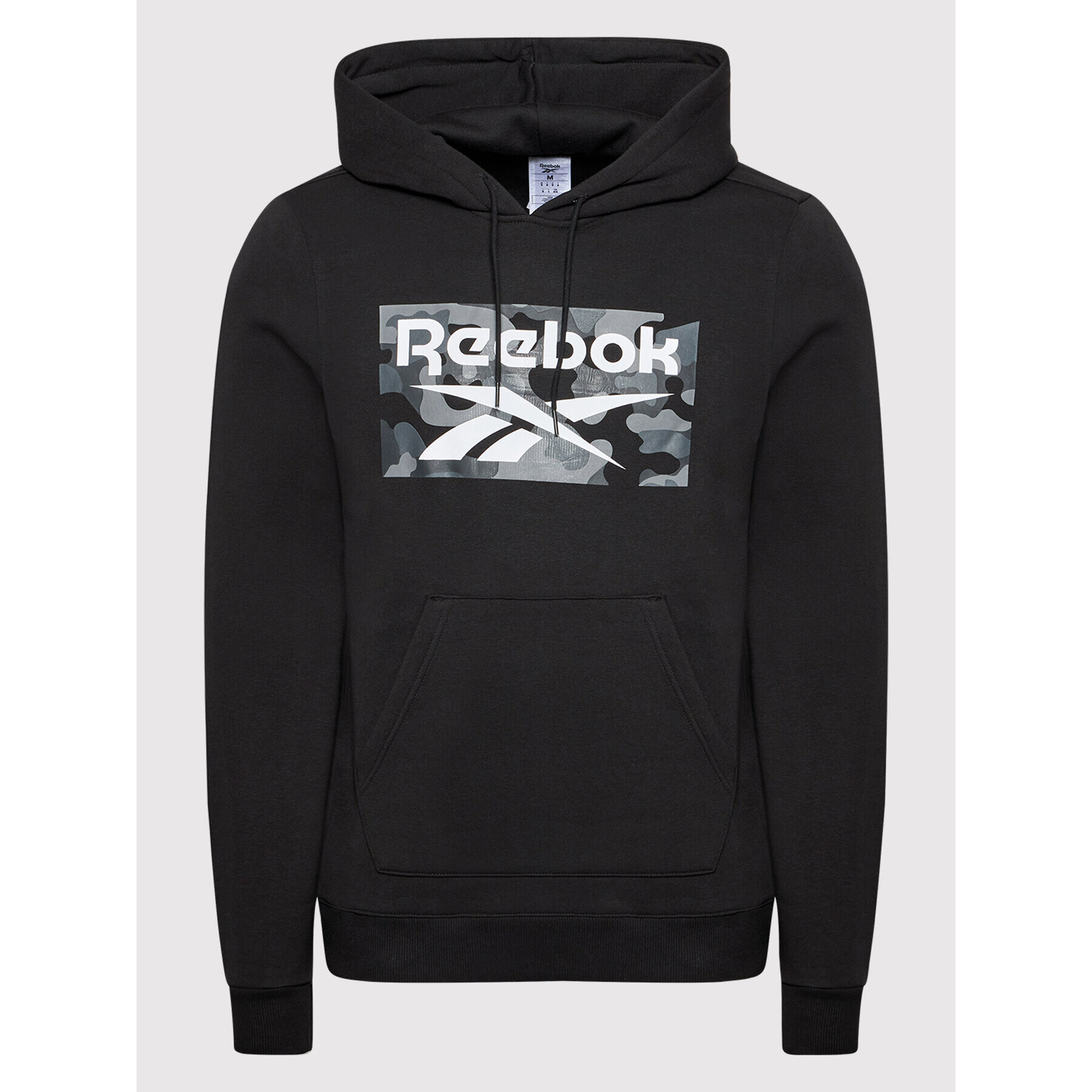 Reebok Mikina Camo HA6315 Čierna Classic Fit - Pepit.sk