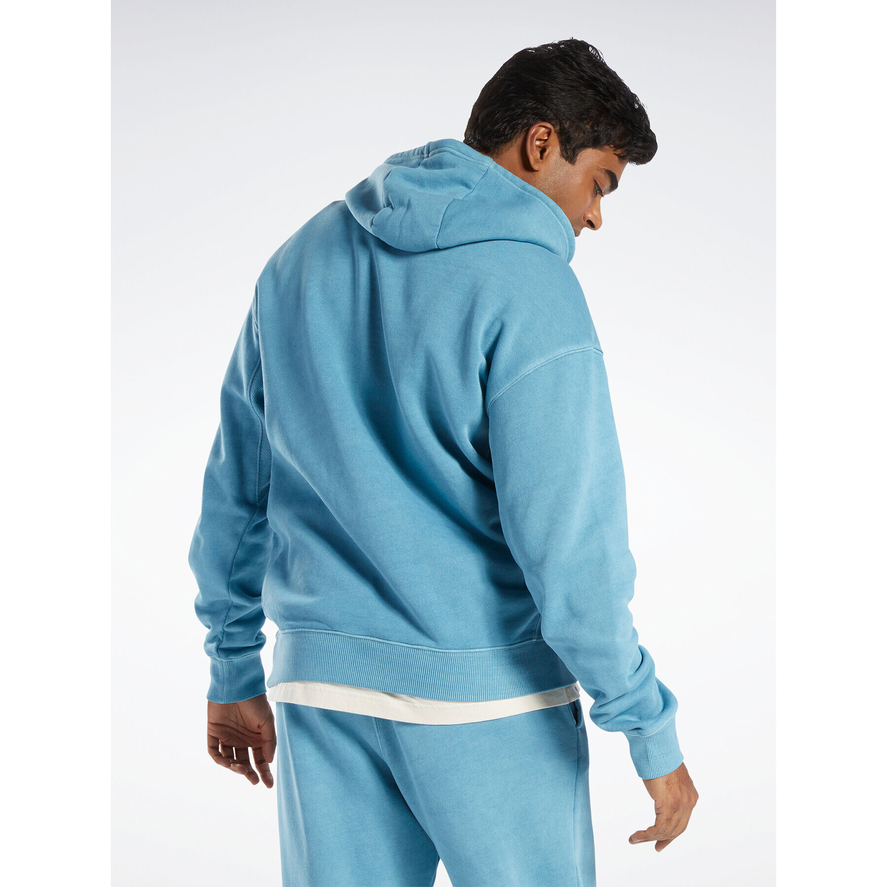 Reebok Mikina Classics Natural Dye Hoodie HS9142 Modrá - Pepit.sk