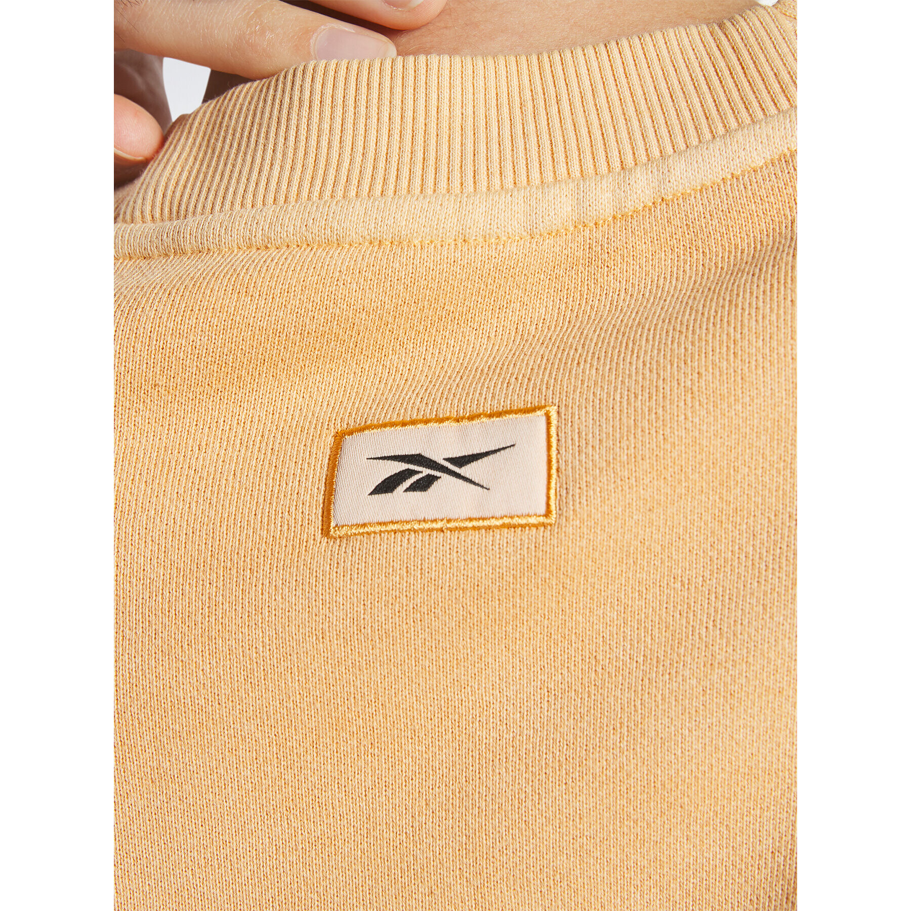 Reebok Mikina Classics Natural Dye Sweatshirt HS4739 Oranžová Cropped Fit - Pepit.sk