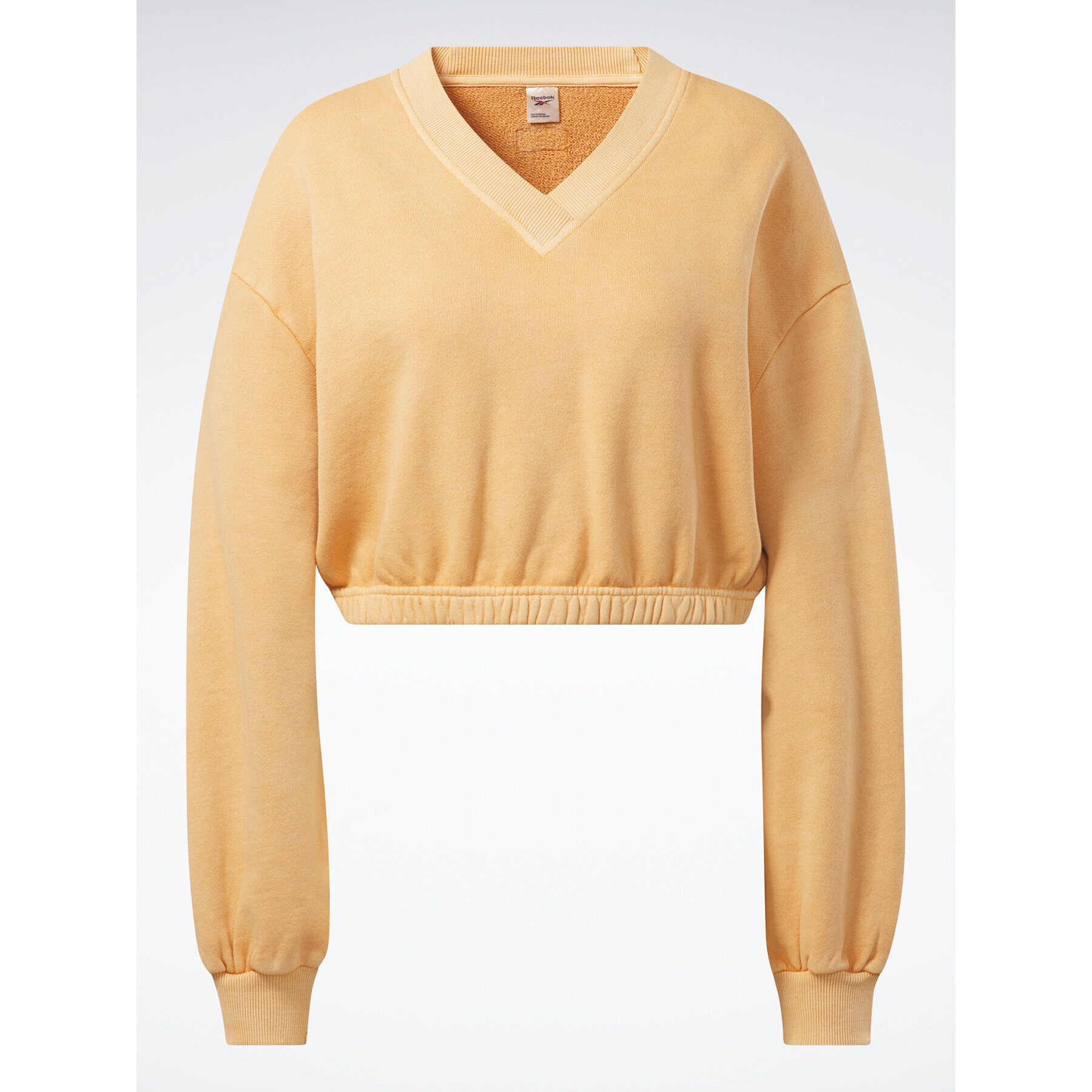 Reebok Mikina Classics Natural Dye Sweatshirt HS4739 Oranžová Cropped Fit - Pepit.sk