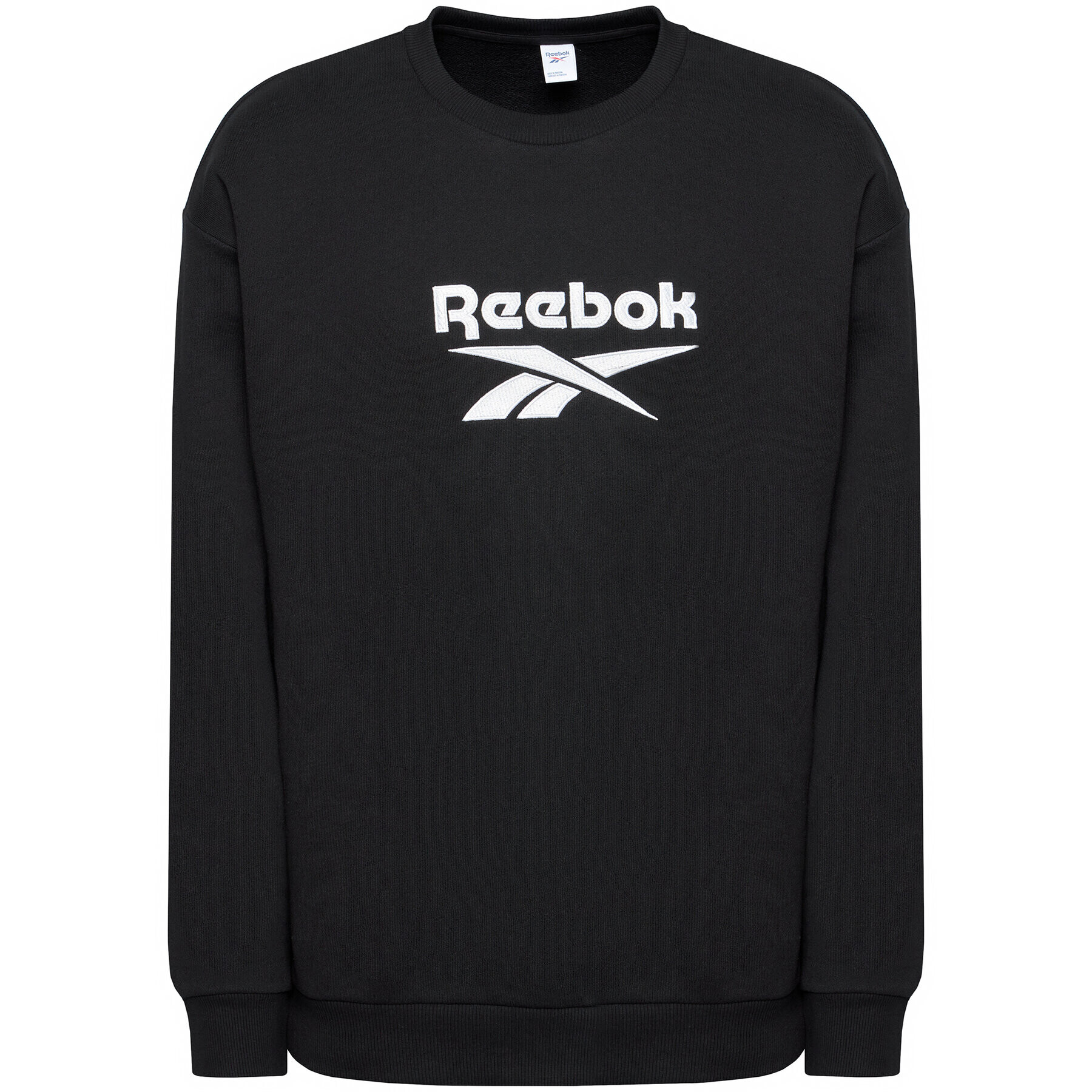 Reebok Mikina Classics Vector GU3883 Čierna Oversize - Pepit.sk