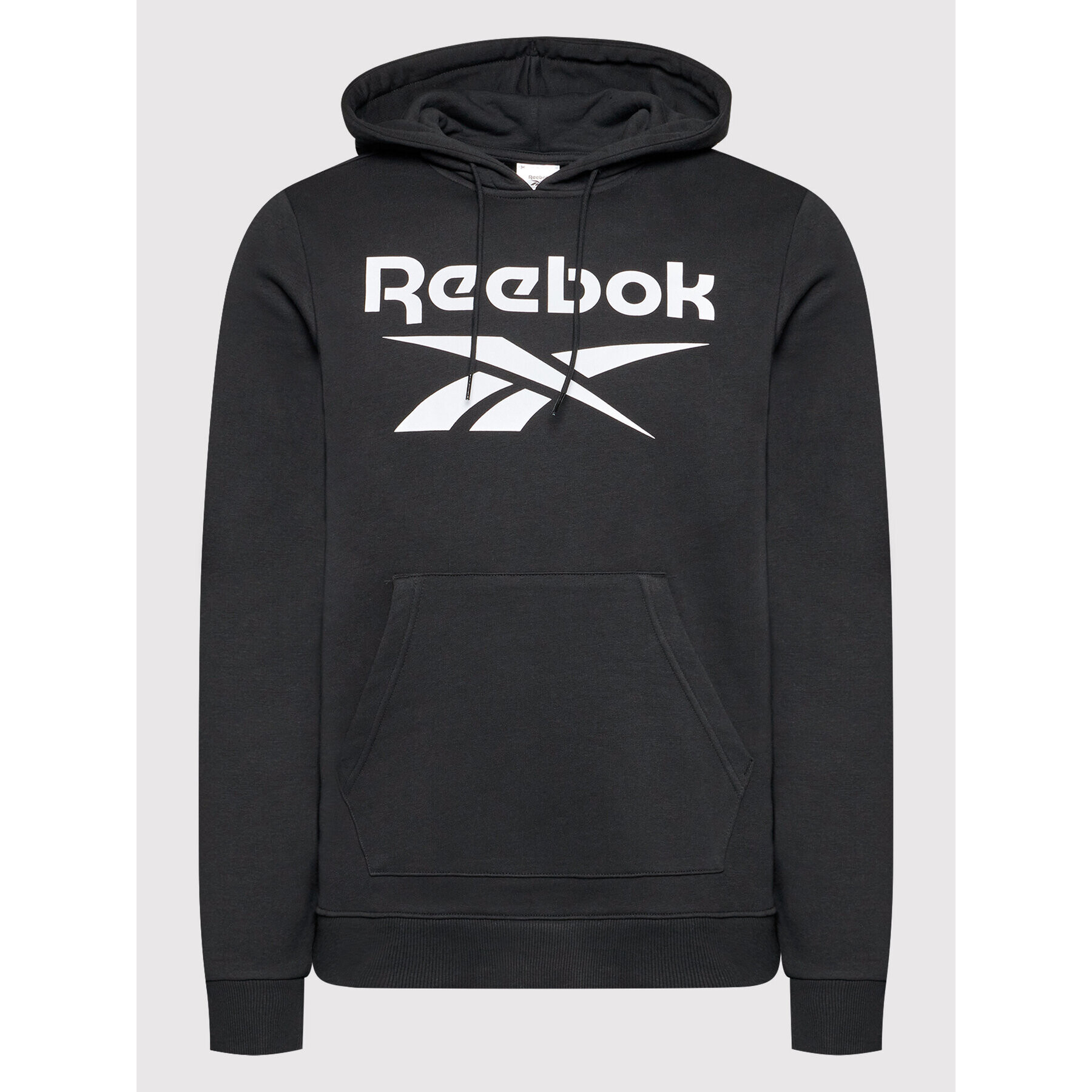 Reebok Mikina Identity Big Logo GL3168 Čierna Regular Fit - Pepit.sk