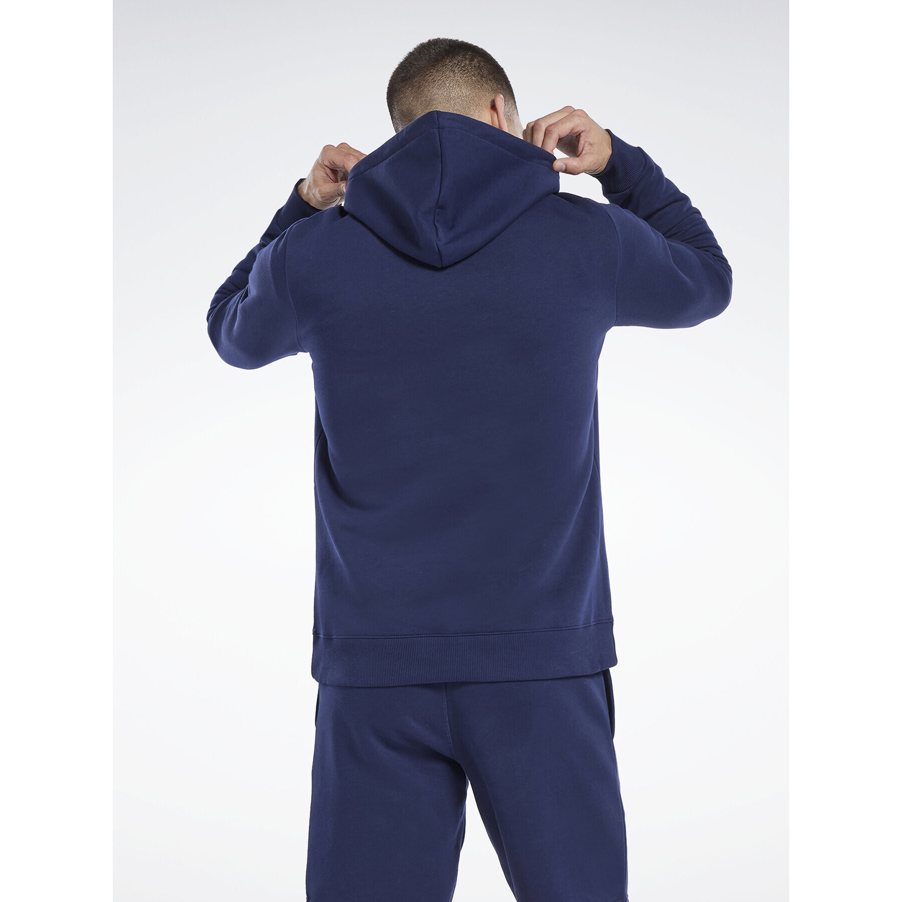 Reebok Mikina Identity Fleece Over-the-Head Hoodie IB2994 Modrá - Pepit.sk