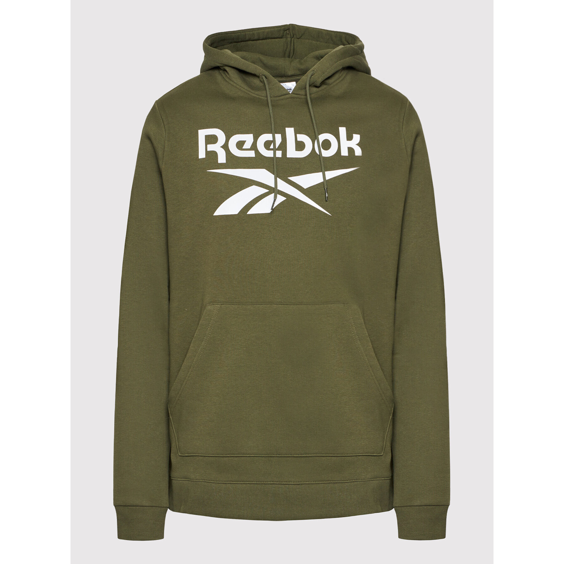 Reebok Mikina Identity H60068 Zelená Regular Fit - Pepit.sk