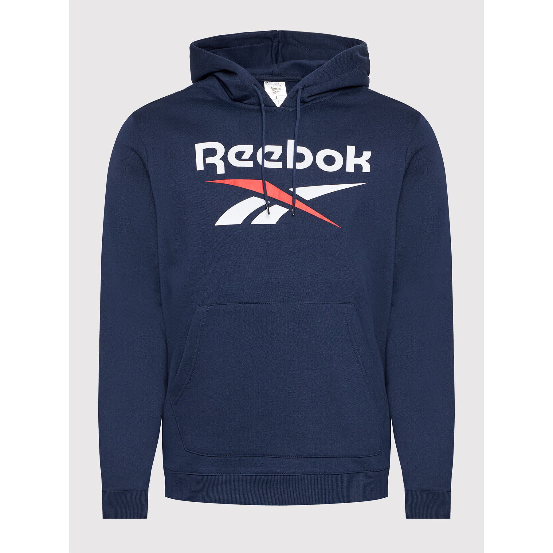 Reebok Mikina Identity HF9648 Tmavomodrá Regular Fit - Pepit.sk