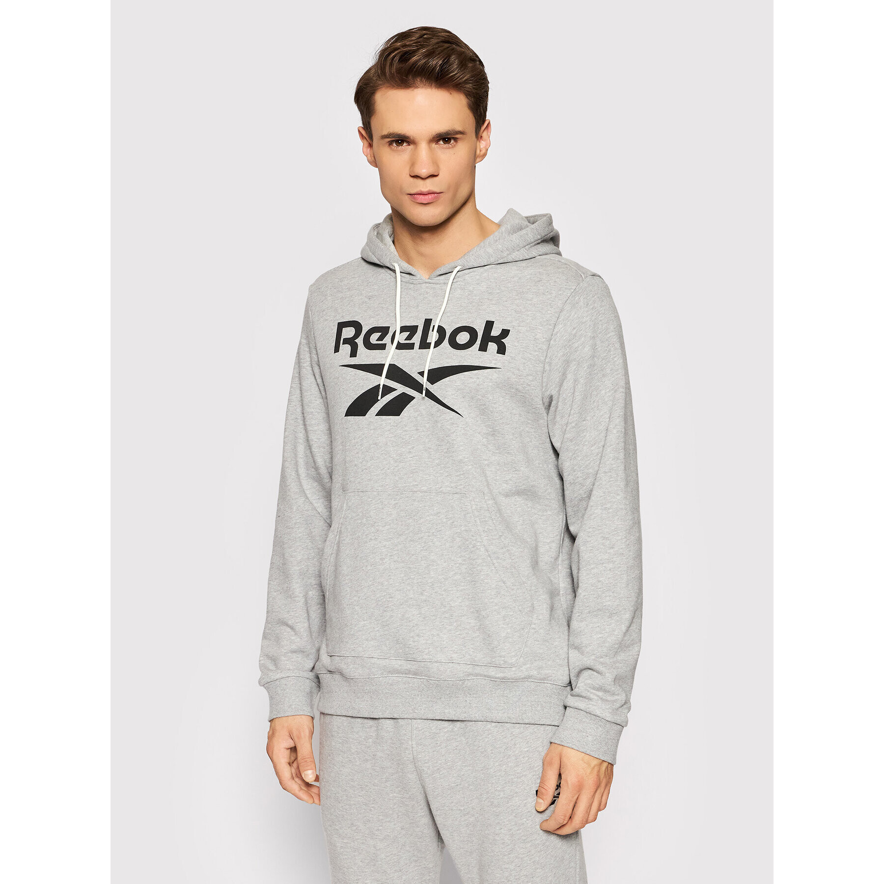 Reebok Mikina Ri Ft Oth H54477 Sivá Regular Fit - Pepit.sk