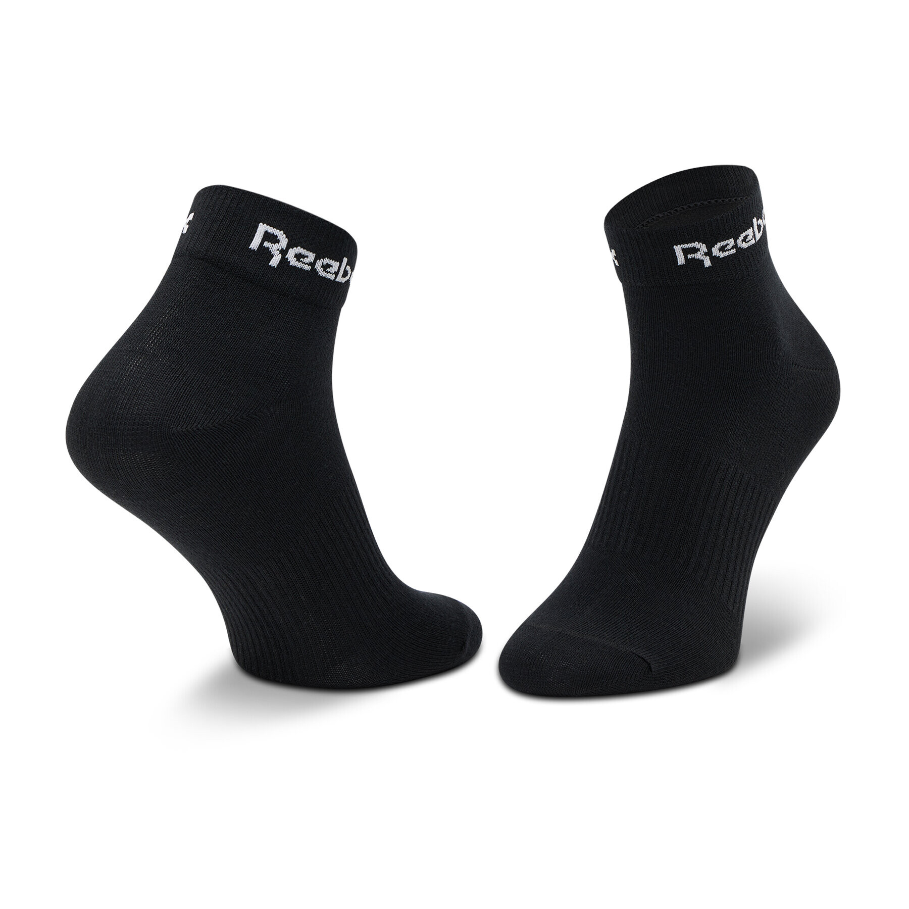 Reebok Súprava 3 párov kotníkových ponožiek unisex Act Core Ankle Sock 3P GH8168 Biela - Pepit.sk