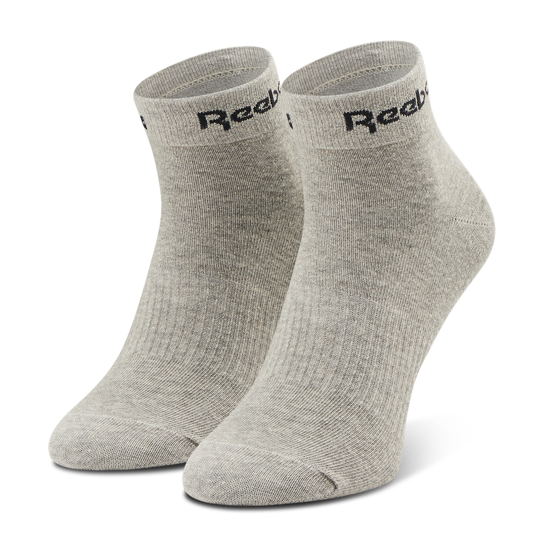 Reebok Súprava 3 párov kotníkových ponožiek unisex Act Core Ankle Sock 3P GH8168 Biela - Pepit.sk