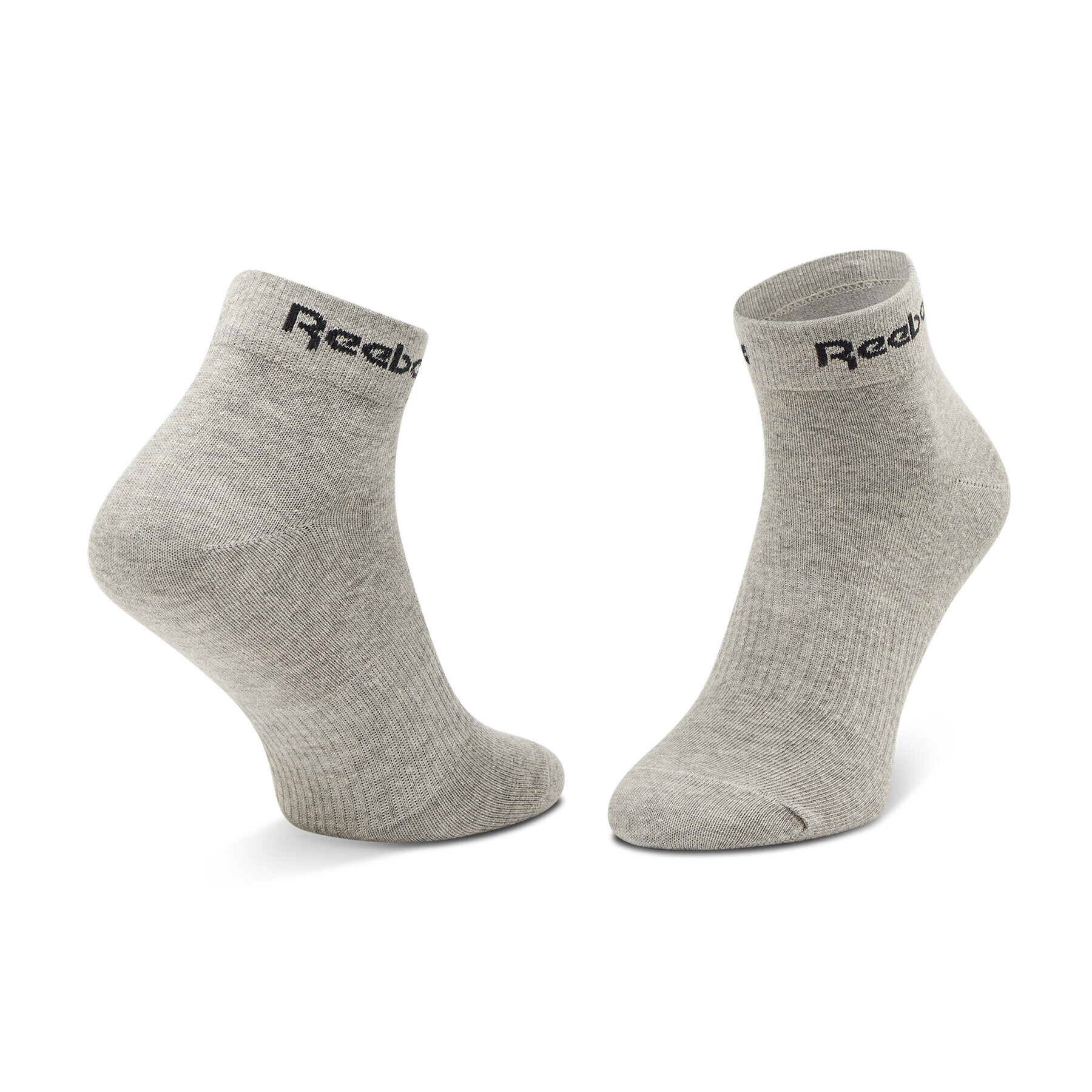 Reebok Súprava 3 párov kotníkových ponožiek unisex Act Core Ankle Sock 3P GH8168 Biela - Pepit.sk