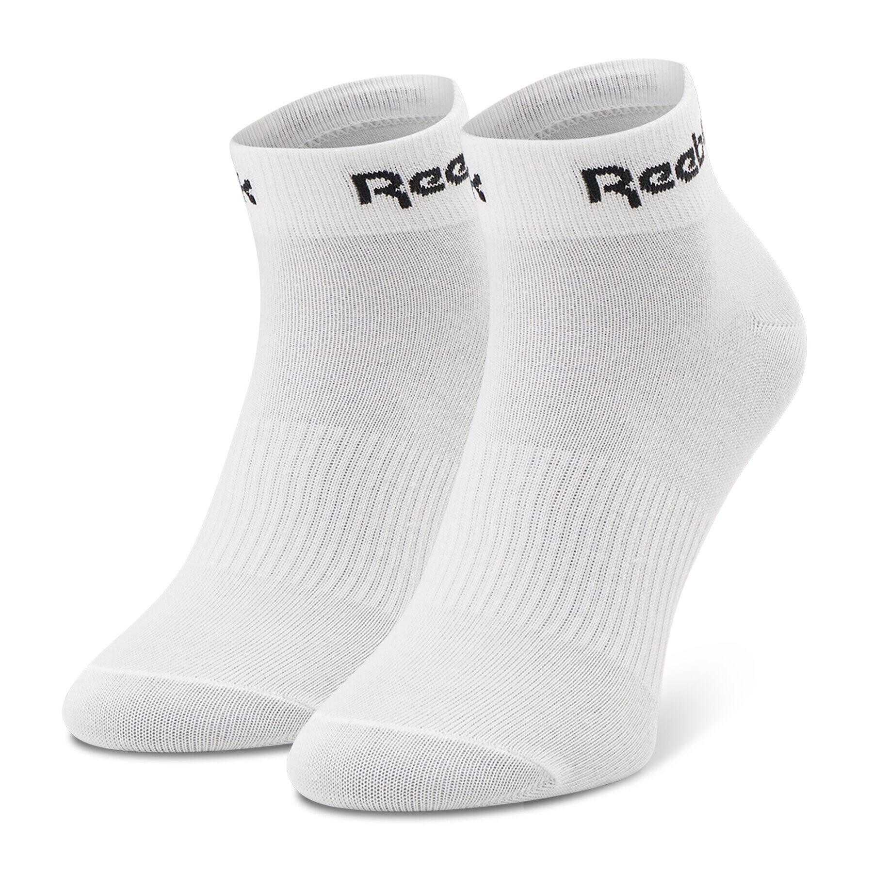 Reebok Súprava 3 párov kotníkových ponožiek unisex Act Core Ankle Sock 3P GH8168 Biela - Pepit.sk